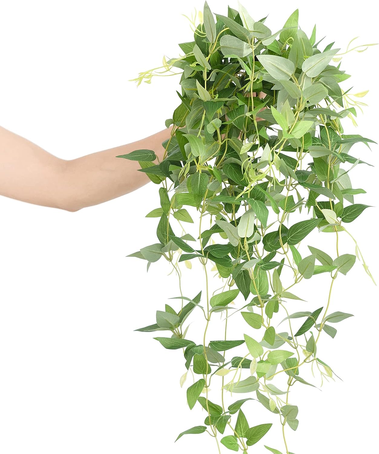 Ling's moment Artificial Clematis Cascading Greenery Garlands Vines