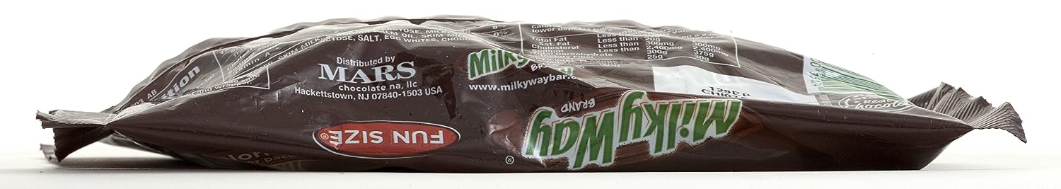 MILKY WAY Milk Chocolate Fun Size Candy Bars 11.24-Ounce Bag (Pack of 6)