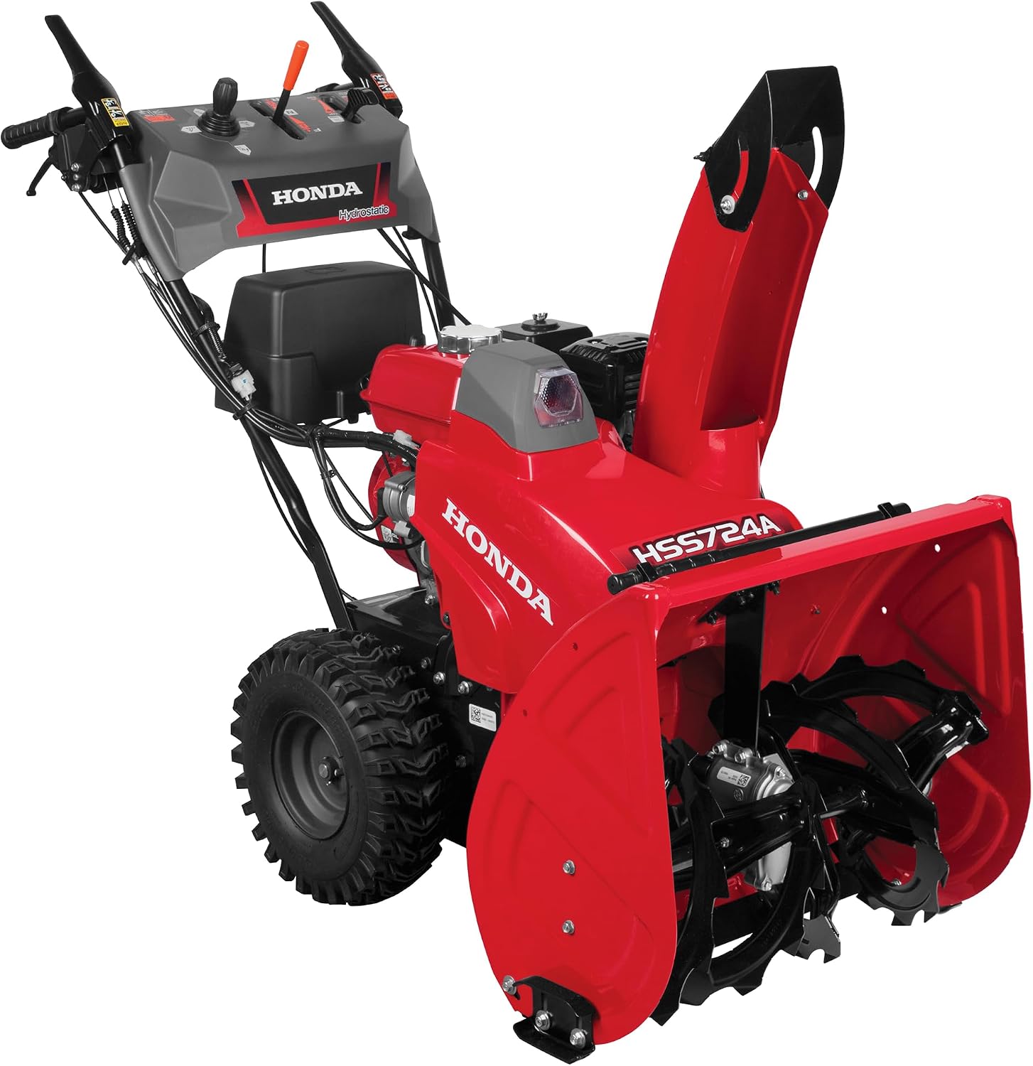 Honda HSS724 23.8-Inch Two Stage Snow Blower (HSS724AAWD) | Electric Start, Pneumatic Sure-Grip Tires, Clears Up to 1500 Pounds per Minute