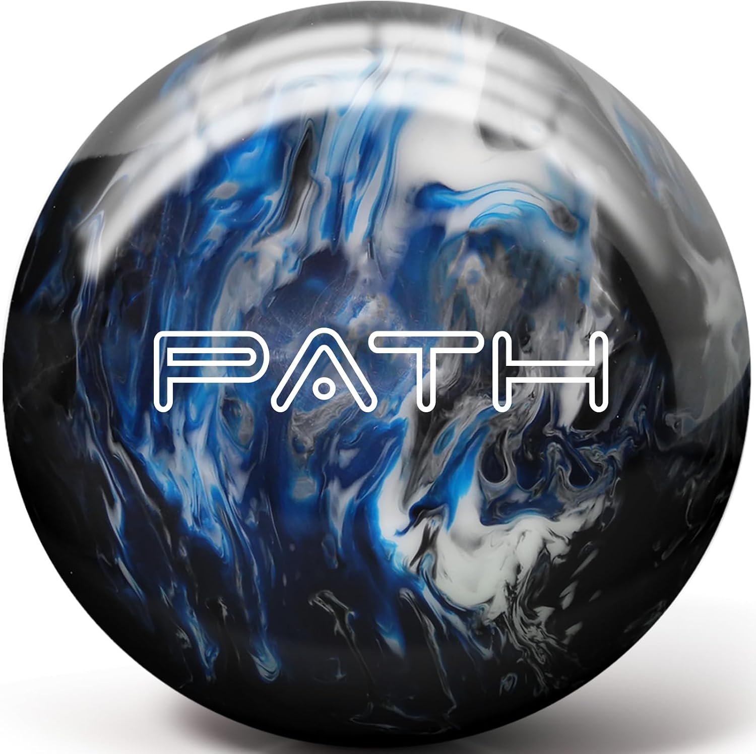 Pyramid Path Polyester Bowling Ball | Customizable with Basic Drilling Options - Great for Spare Shooting, League, Recreational, Straight Bowlers