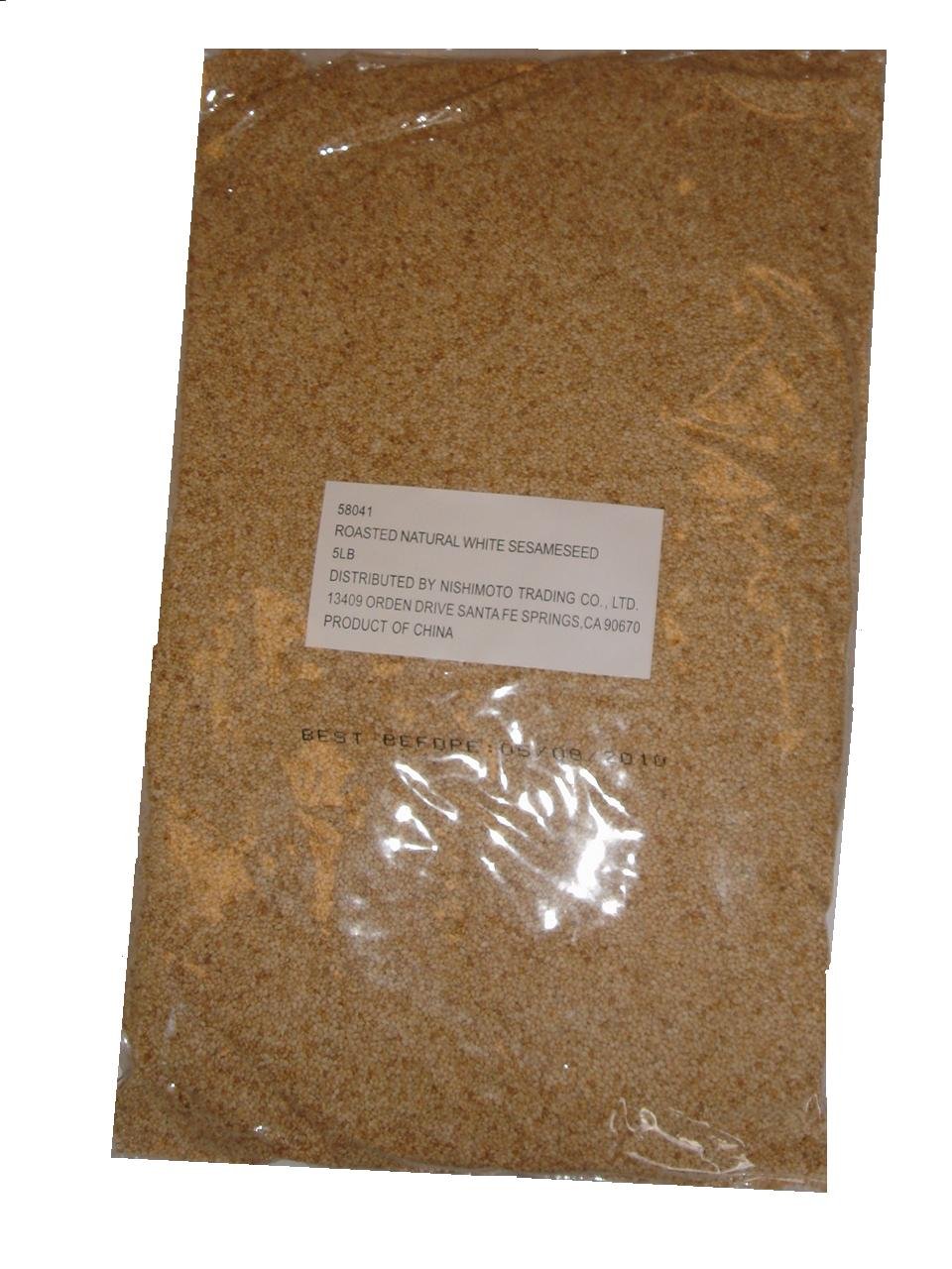 Shirakiku Roasted Sesame Seeds (IRI GOMA) | Perfect for Salad, Sushi, and Noodles Topping | Toasted Sesame Seeds with an Enticing Aroma, Flavor