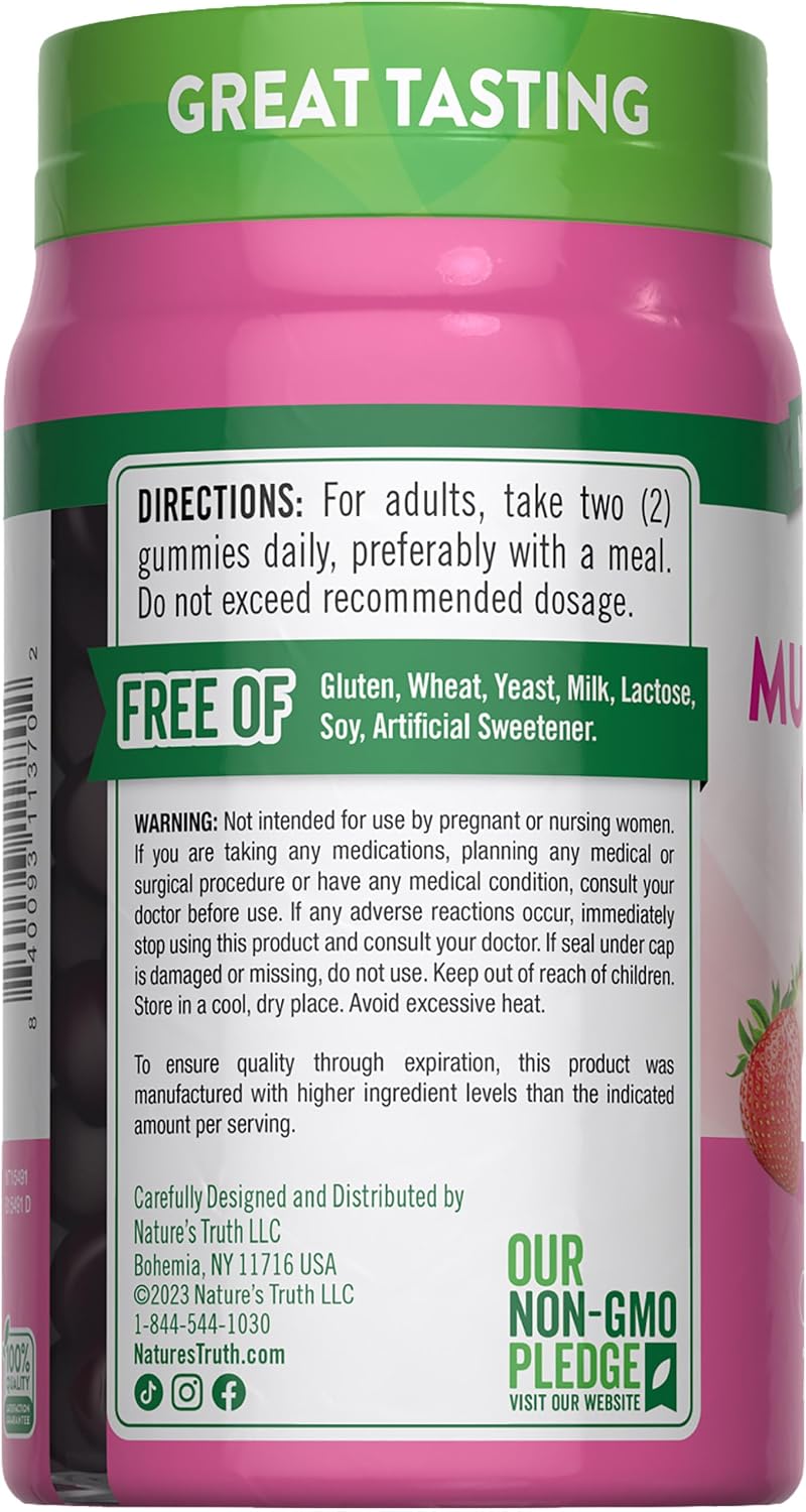 Nature's Truth Womens Multivitamin Gummies | 70 Count