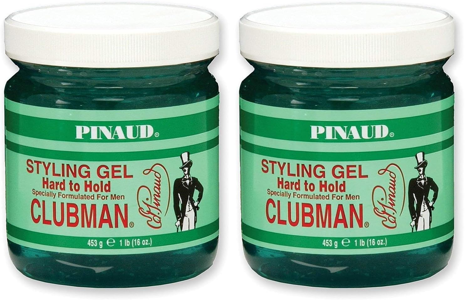 Pinaud Clubman Styling Gel Hard To Hold 16 oz