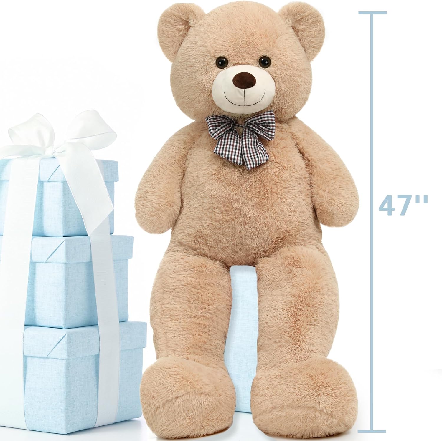 Toys Studio 47 Inch Big Teddy Bear Giant Stuffed Animal for Girls