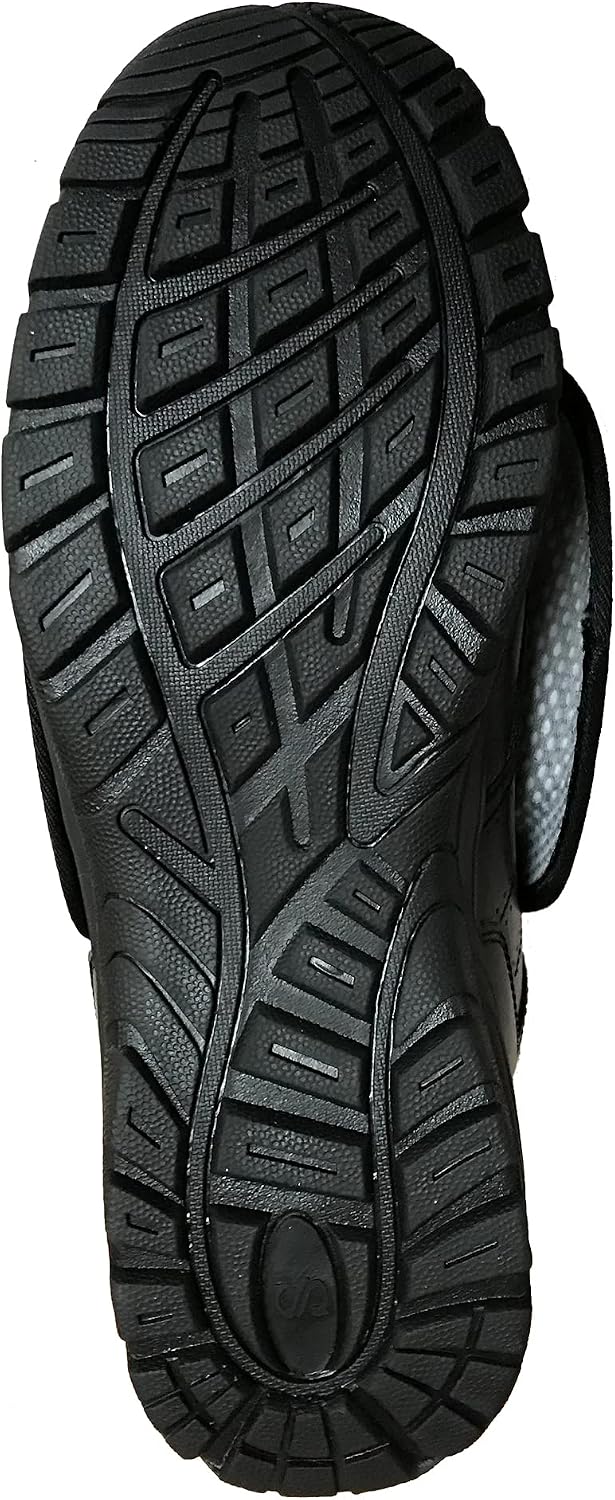 Smitty | BBS-PS1 | Professional Baseball Umpire Mid-Cut Plate Shoes | All Black (8)