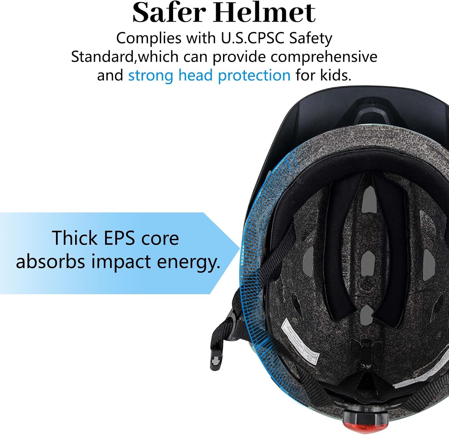 Kids Bike Helmet, Toddler Youth Helmet for Boys Girls, Ages 3-5, 5-8, 8-14