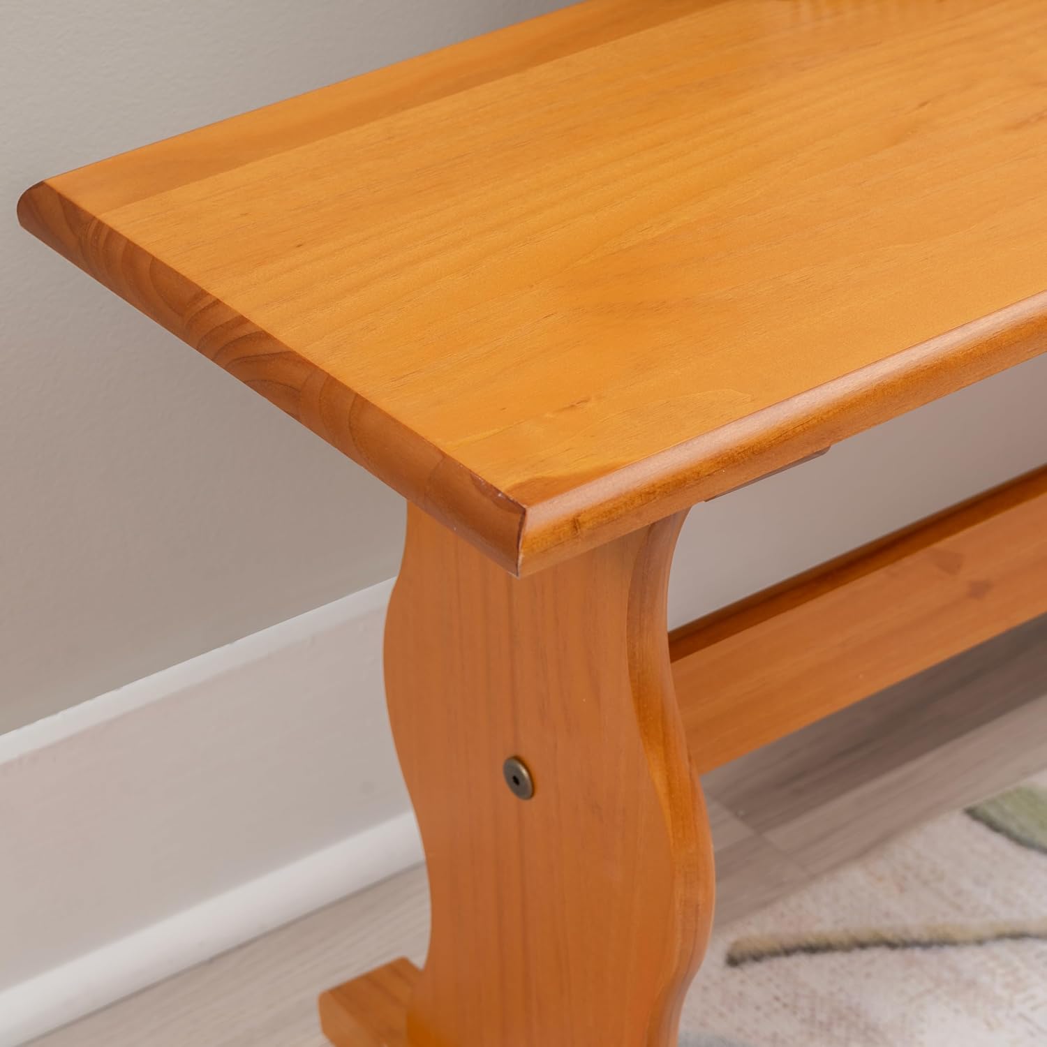Linon Chelsea Kitchen Nook Table,Brown