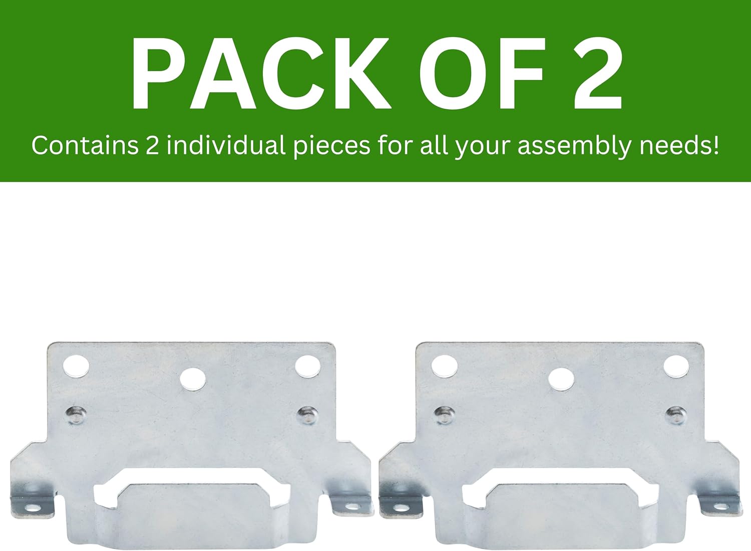 Spare Hardware Parts Replacement for IKEA Bed Frame Part 116791 (Mounting Plate - Pack of 2)