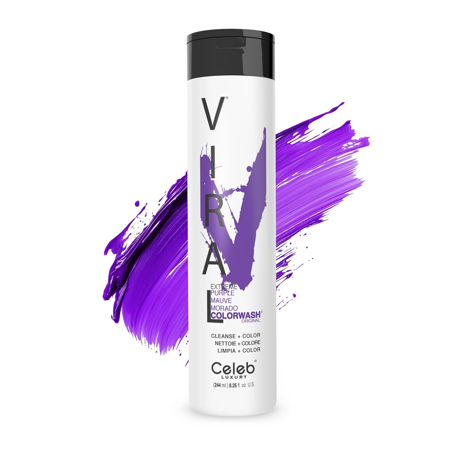 Celeb Luxury Colorwash Color Depositing Shampoo - Color Refresher, Vegan Hair Dye, Bondfix Bond Rebuilder, Viral and Gem Lites