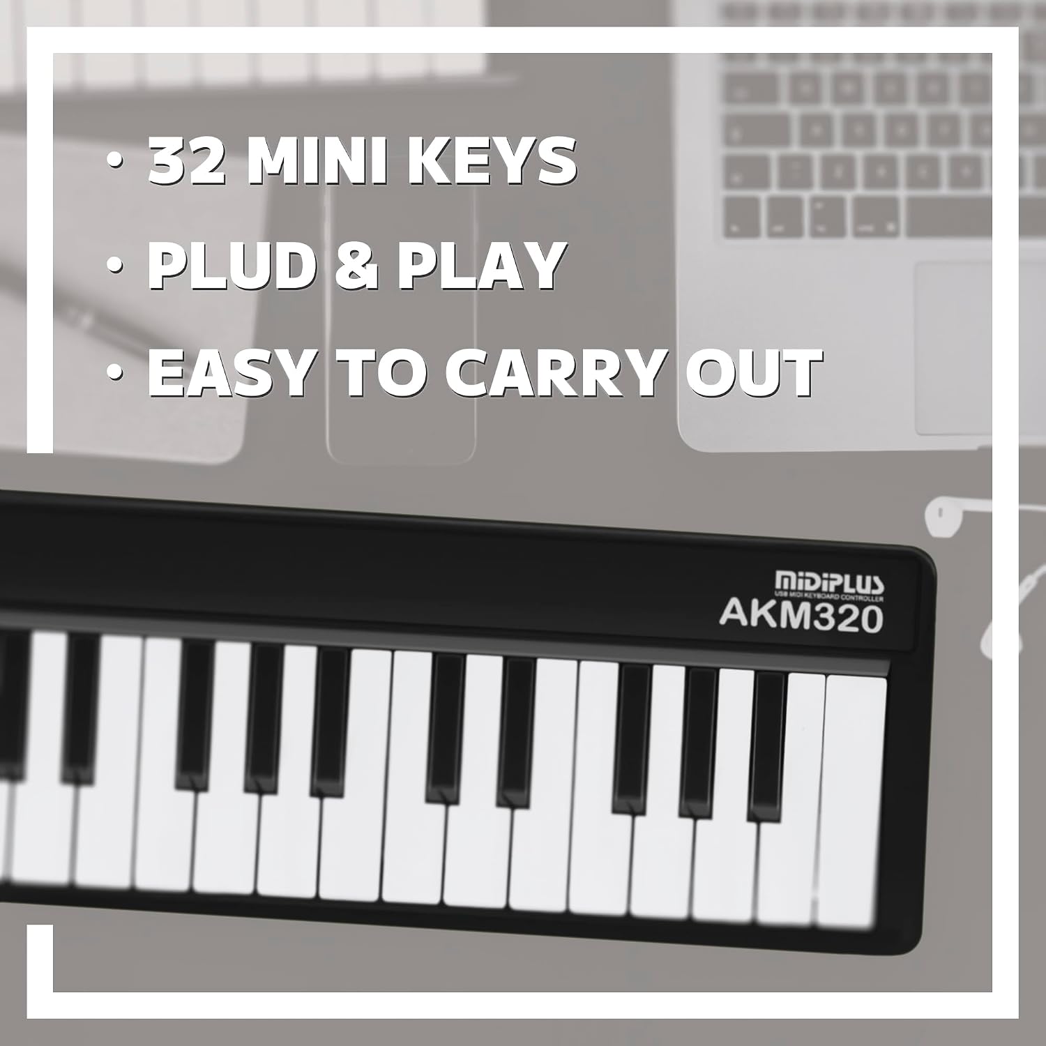 midiplus AKM320 Midi Keyboard Controller