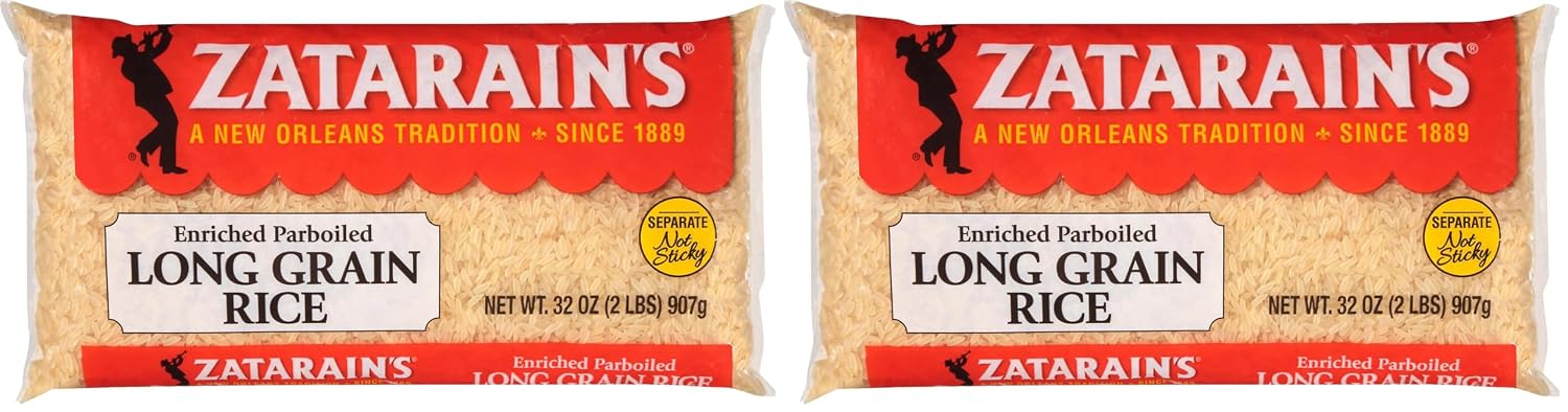 Zatarain's Enriched Parboiled Long Grain Rice, 10 lb