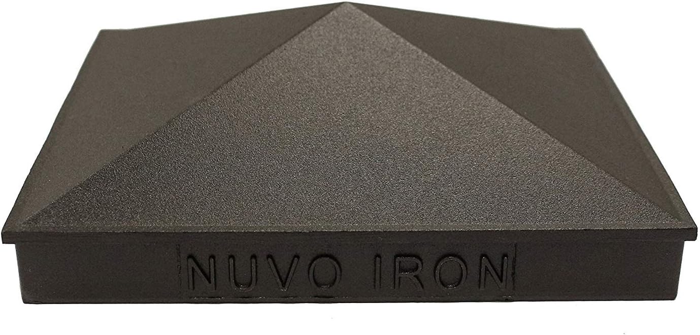 Nuvo Iron Pyramid Post Cap, 5 1/2" x 5 1/2"