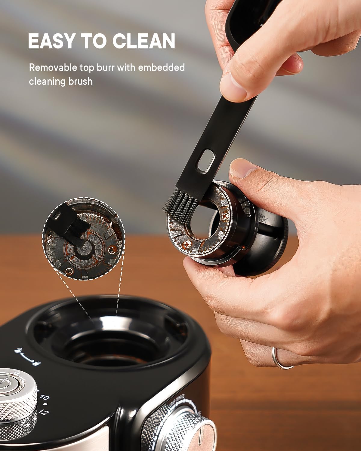 SHARDOR Electric Burr Coffee Grinder 2.0, Automatic Coffee Bean Grinder for Home Use