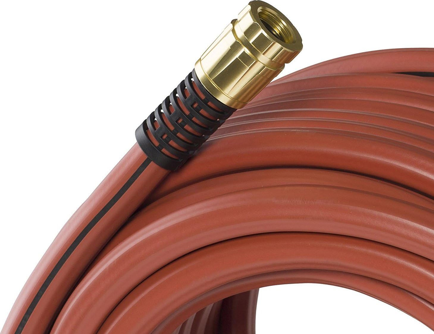 Element ContractorFARM Heavy Duty Watering Hose, 100' Length, 3/4" Diameter, 400+ PSI, Red