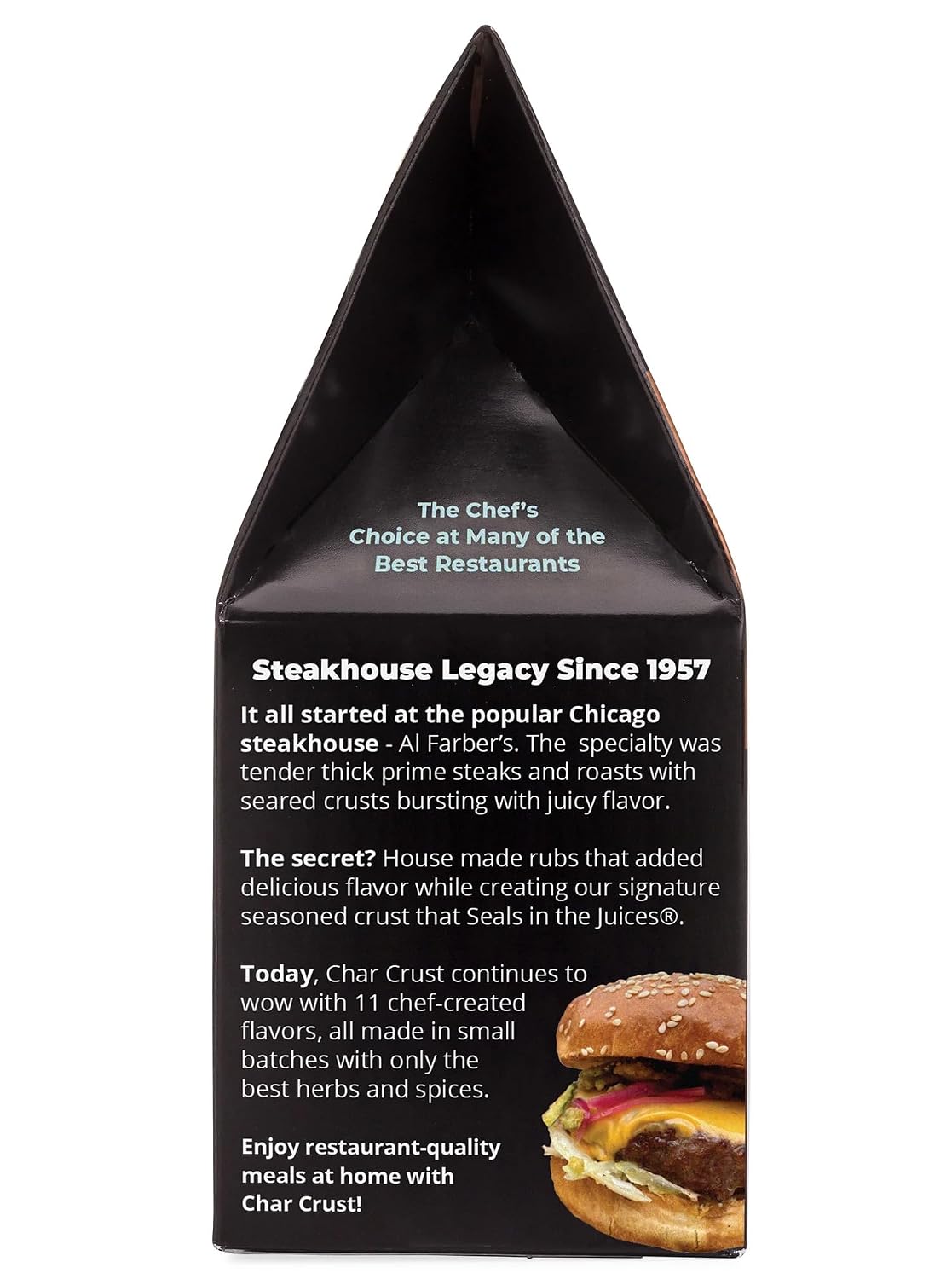 Char Crust Dry-Rub Seasoning, All American BBQ, 4-Ounce (Pack of 1)
