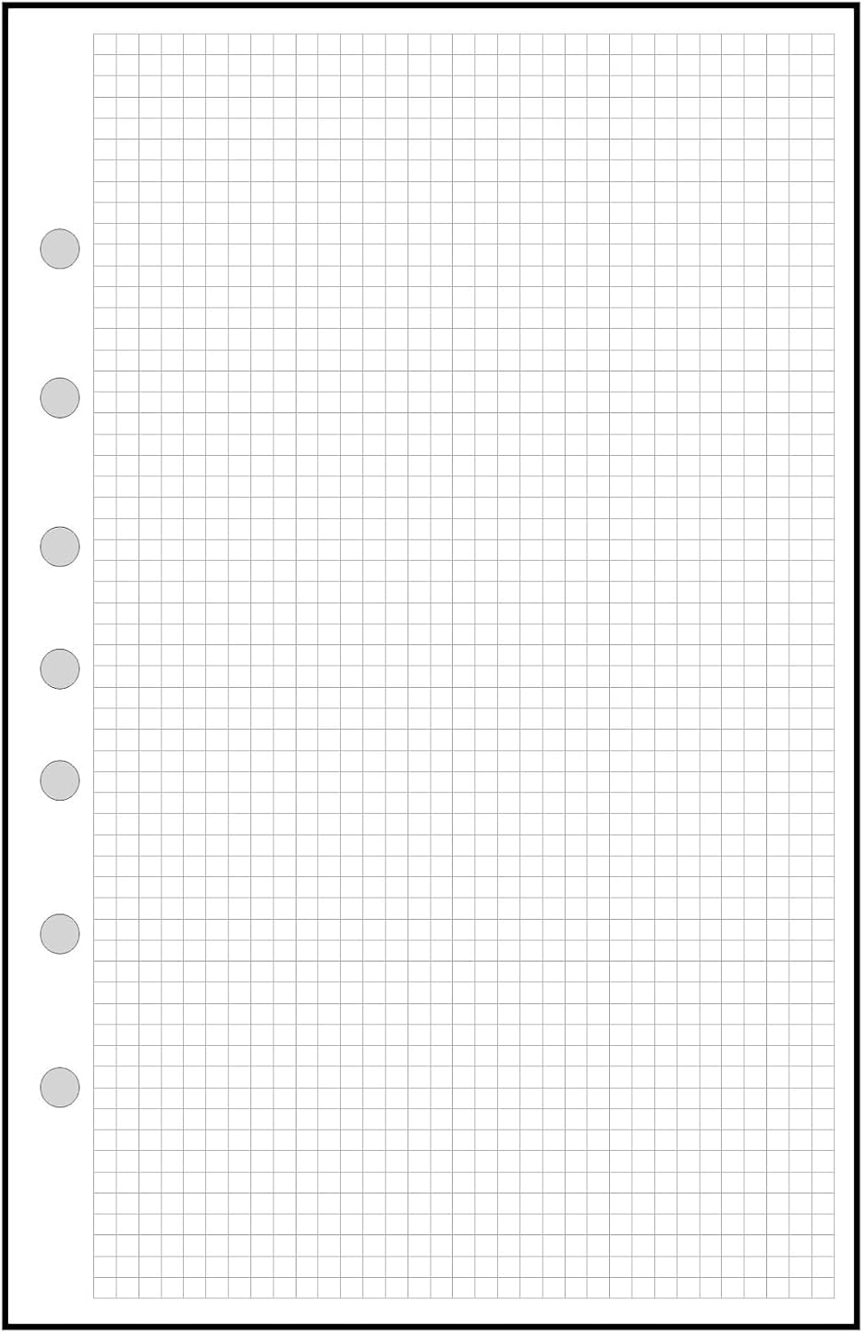 FC Classic Payment/Expense Record & Check Register, 50 Sheets, 5.5" x 8.5" | For 7-Ring FC Notebooks. Record payments, expenses, account balance. Ink-friendly heavyweight paper.