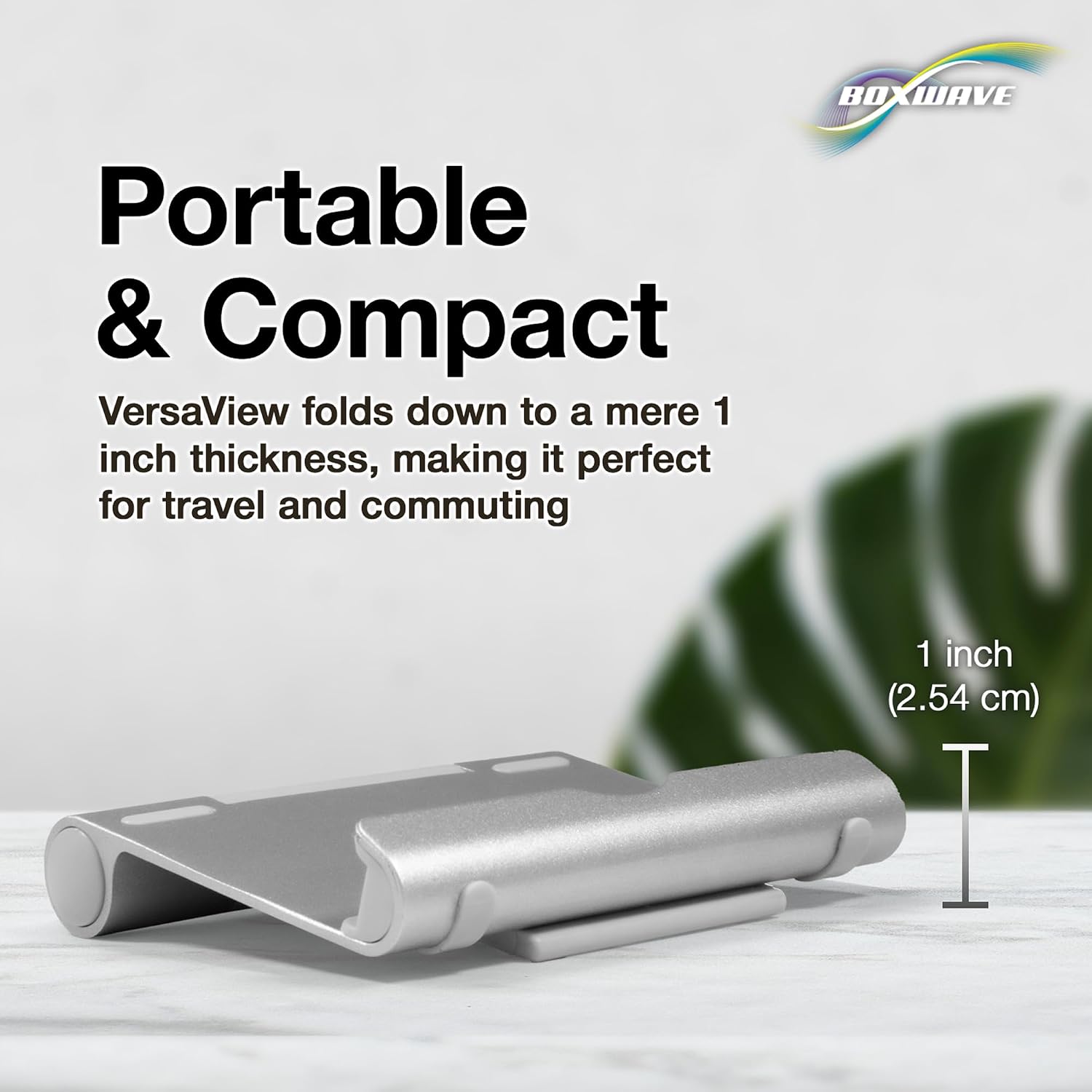 BoxWave Stand and Mount Compatible with Motorola Bravo MB520 - VersaView Aluminum Stand, Portable, Multi Angle Viewing Sturdy