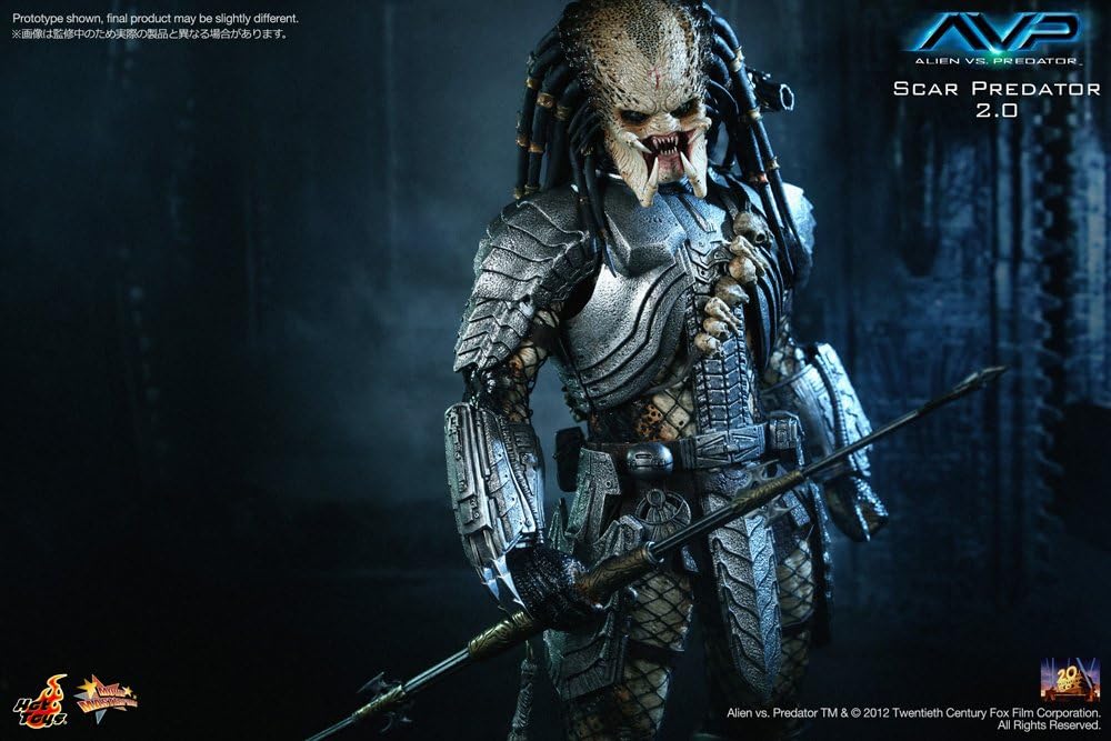 Sideshow Scar Predator Alien vs Predator Sixth Scale Figure by