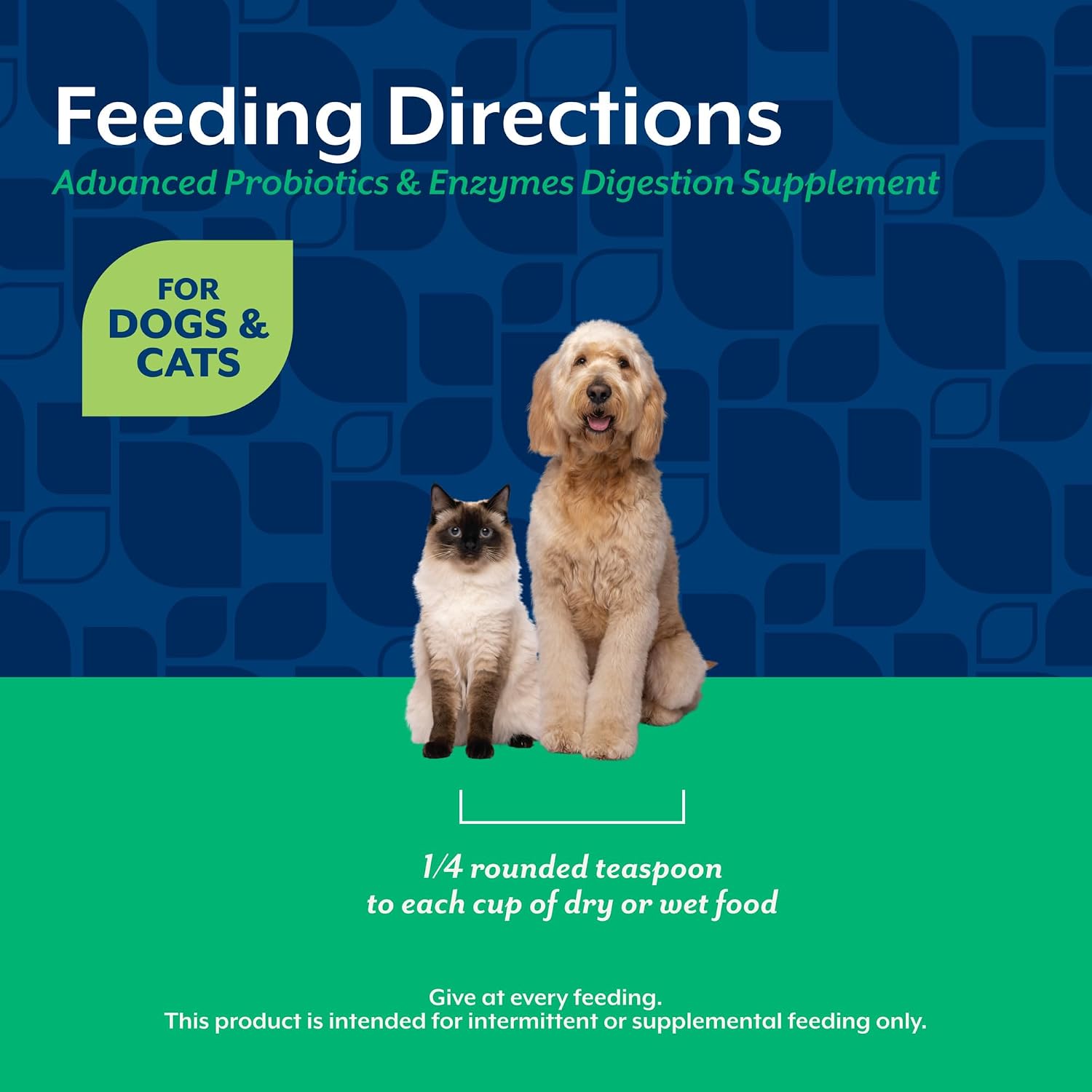 NaturVet Digestive Enzymes with Pre & Probiotic for Dogs & Cats - 8 oz | Supports Diet Changes & a Healthy Digestive Tract with Prebiotics, Powder