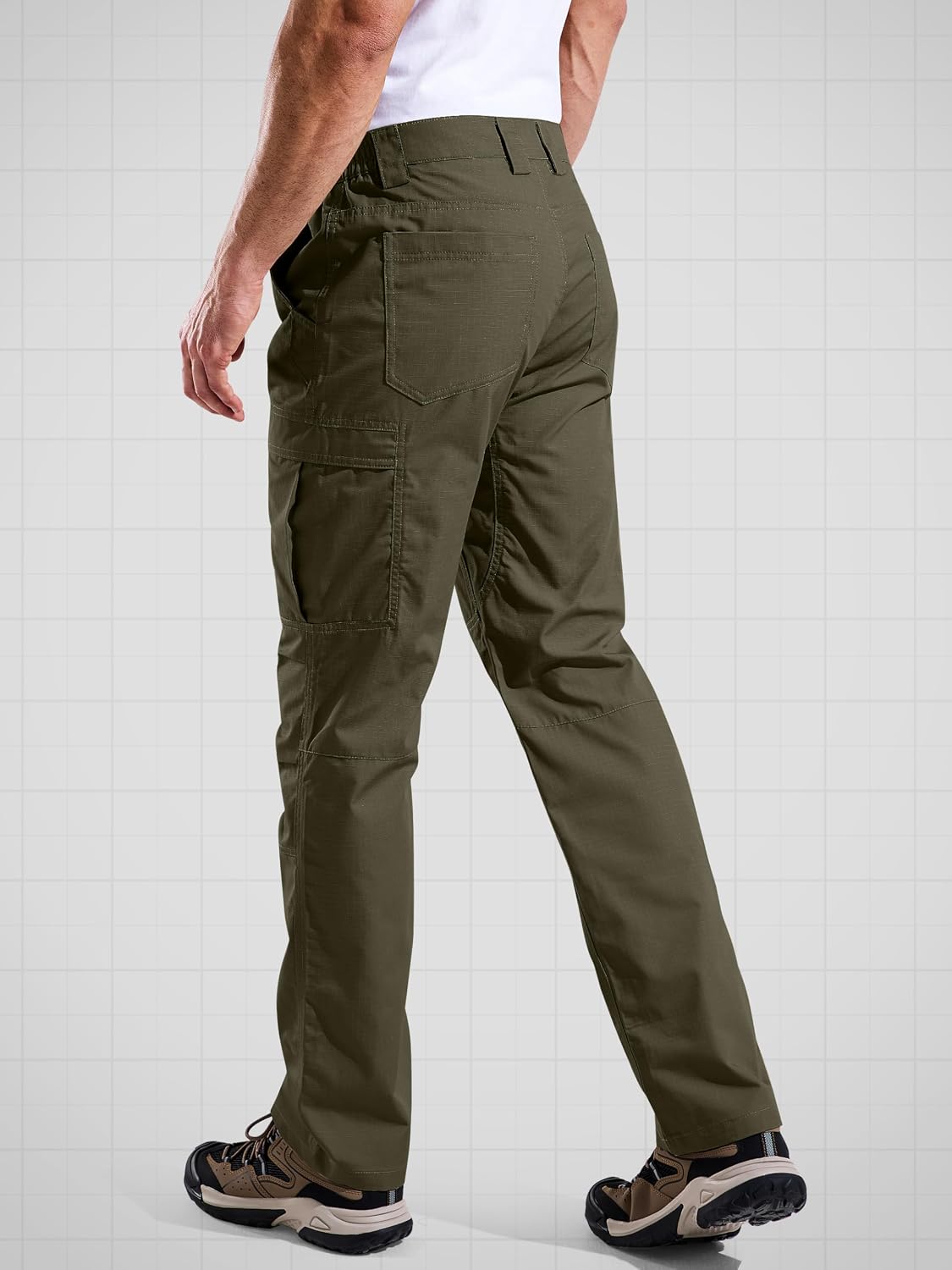 FREE SOLDIER Mens Cargo Work Tactical Pants Ripstop