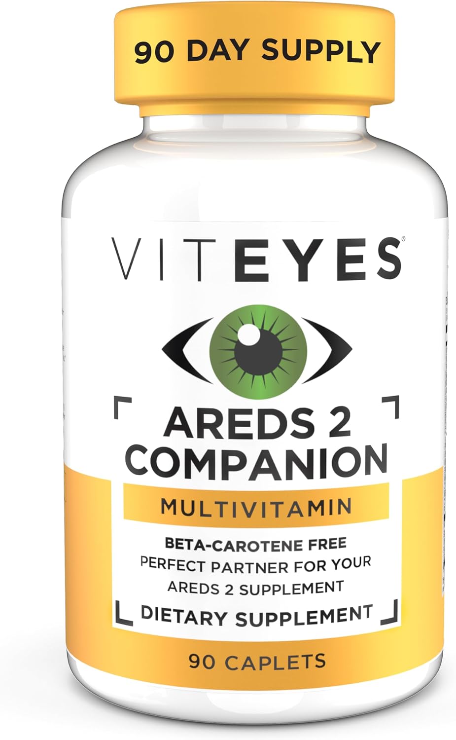 Viteyes Classic AREDS 2 Companion Multivitamin Supplement, Comprehensive Multivitamin Formula for AREDS 2 Users, 90 Capsules