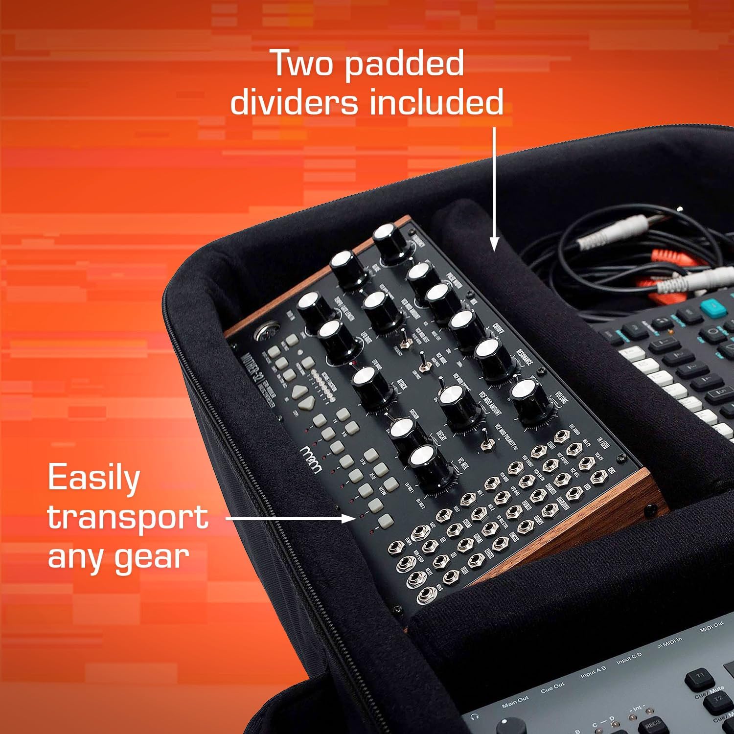 Analog Cases Take 5 / TEO-5 Case - Padded Sustain Case with Backpack Straps