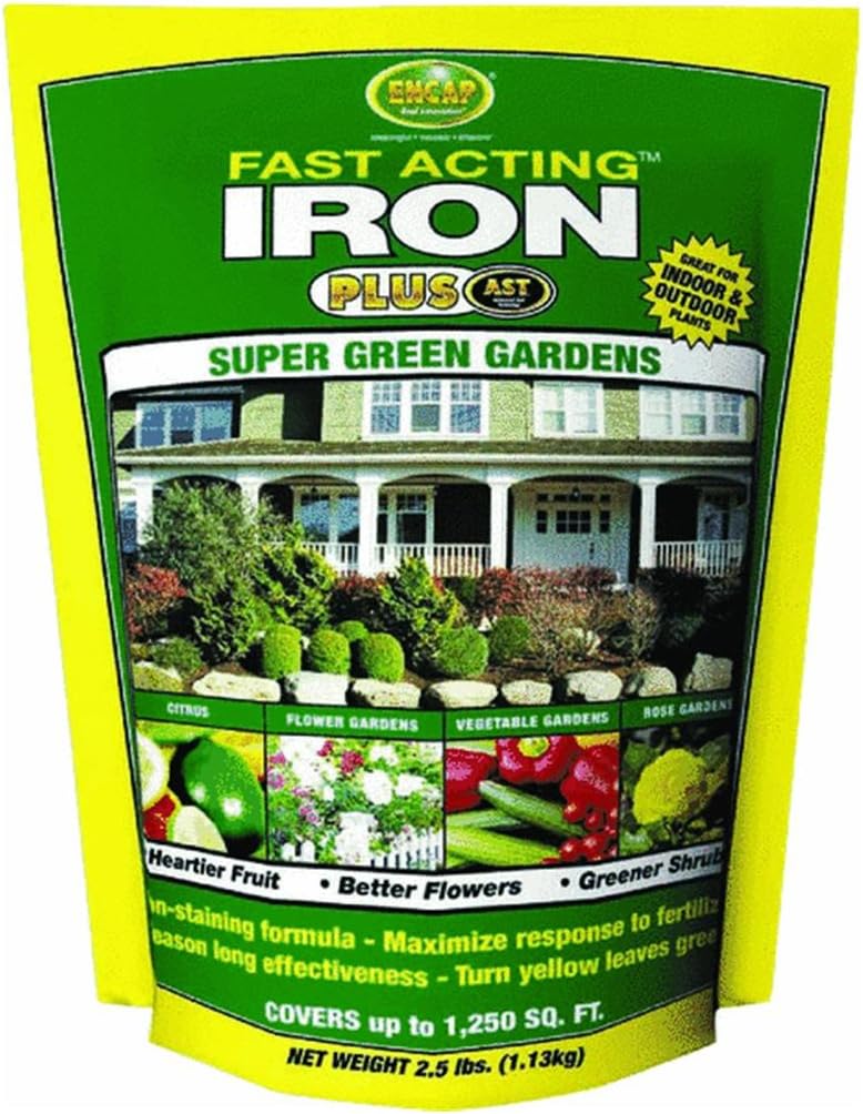 Encap 10614-12 Iron Plus AST Pouch Covers, 2.5 Pounds, 1250-Square Feet