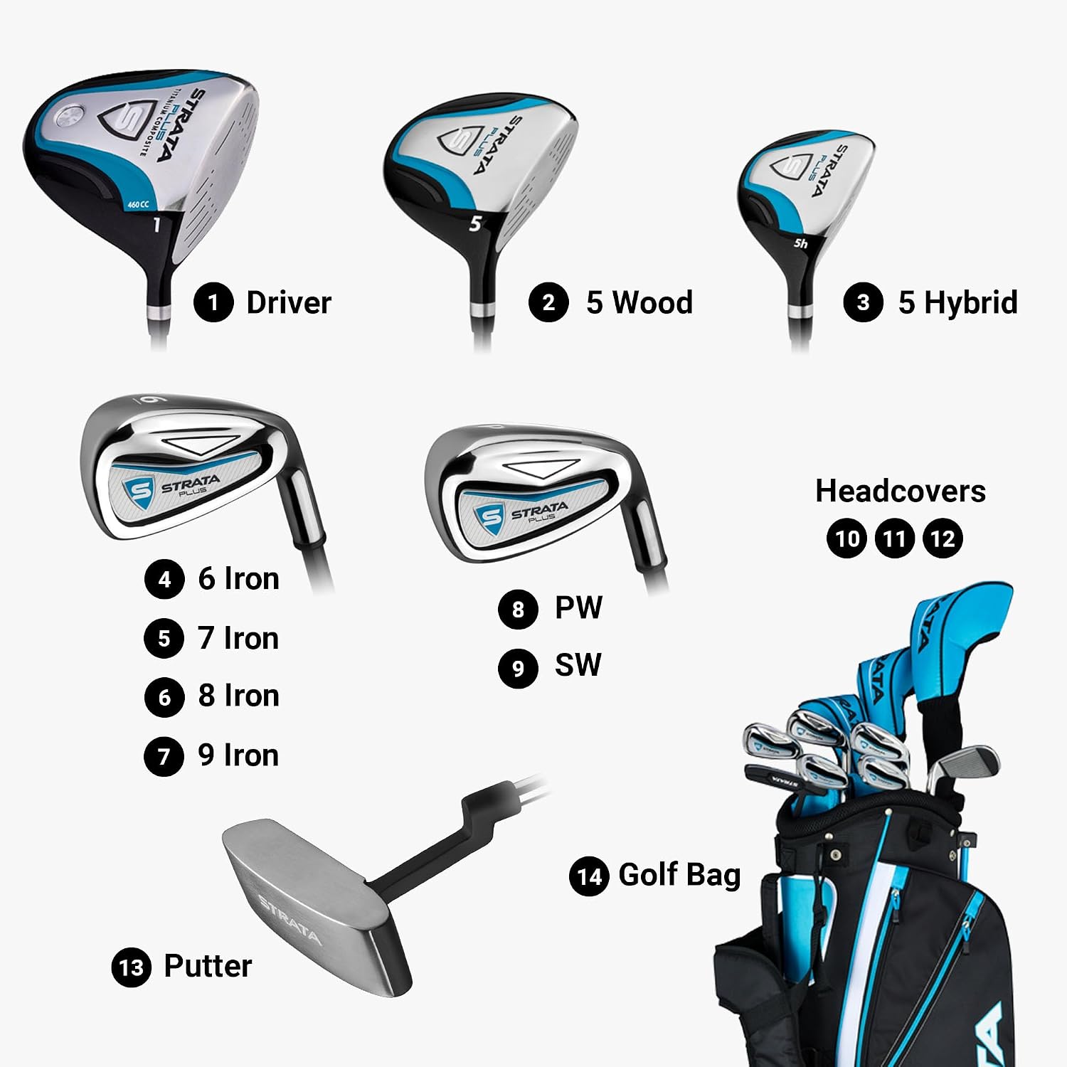 Callaway Golf Strata Complete Golf Set (Men's and Women's)