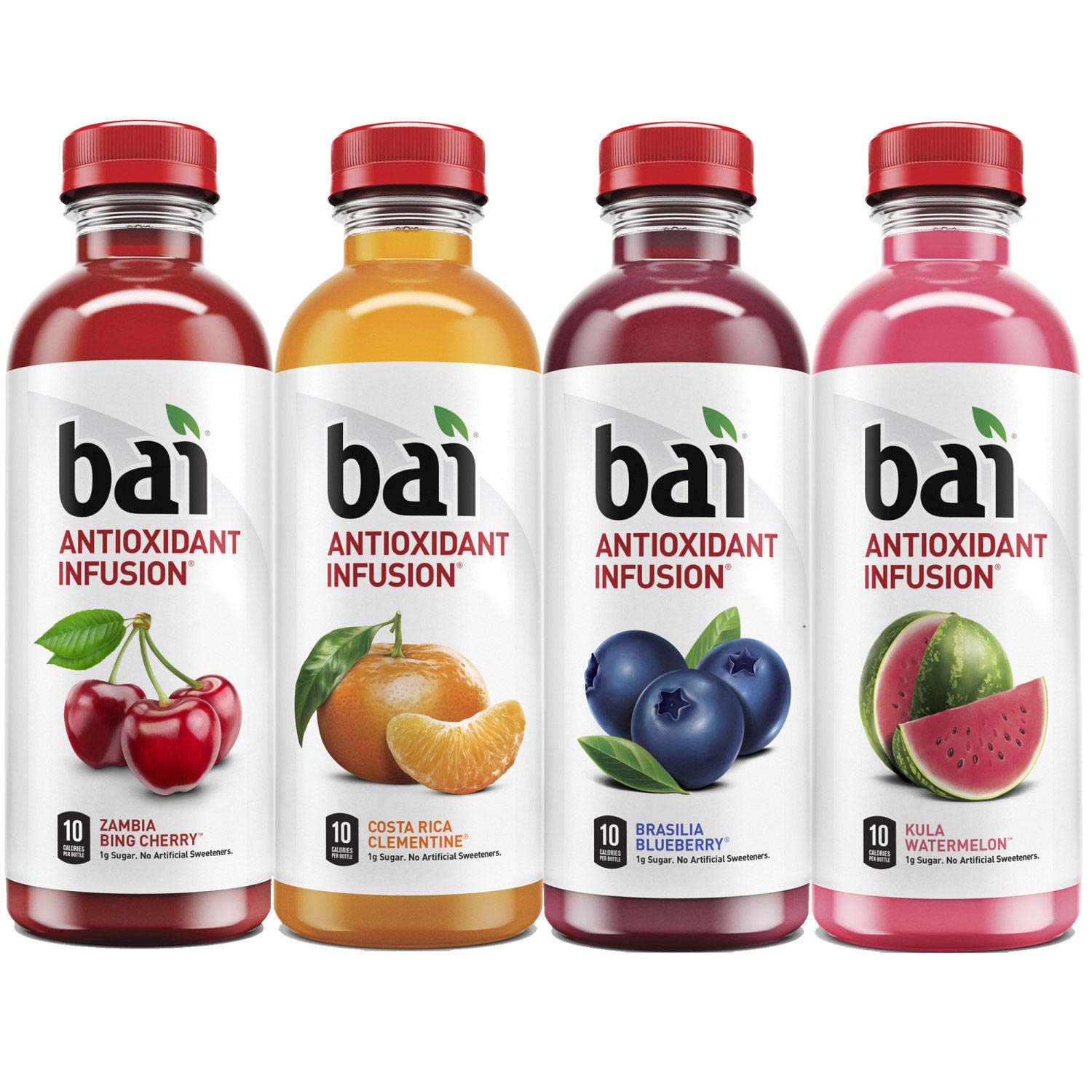 Bai Coconut Flavored Water Puna Coconut Pineapple, Antioxidant Infused, Coconut Pineapple Flavored Water Drink, 18 Fluid Ounce Bottles, 6 Count