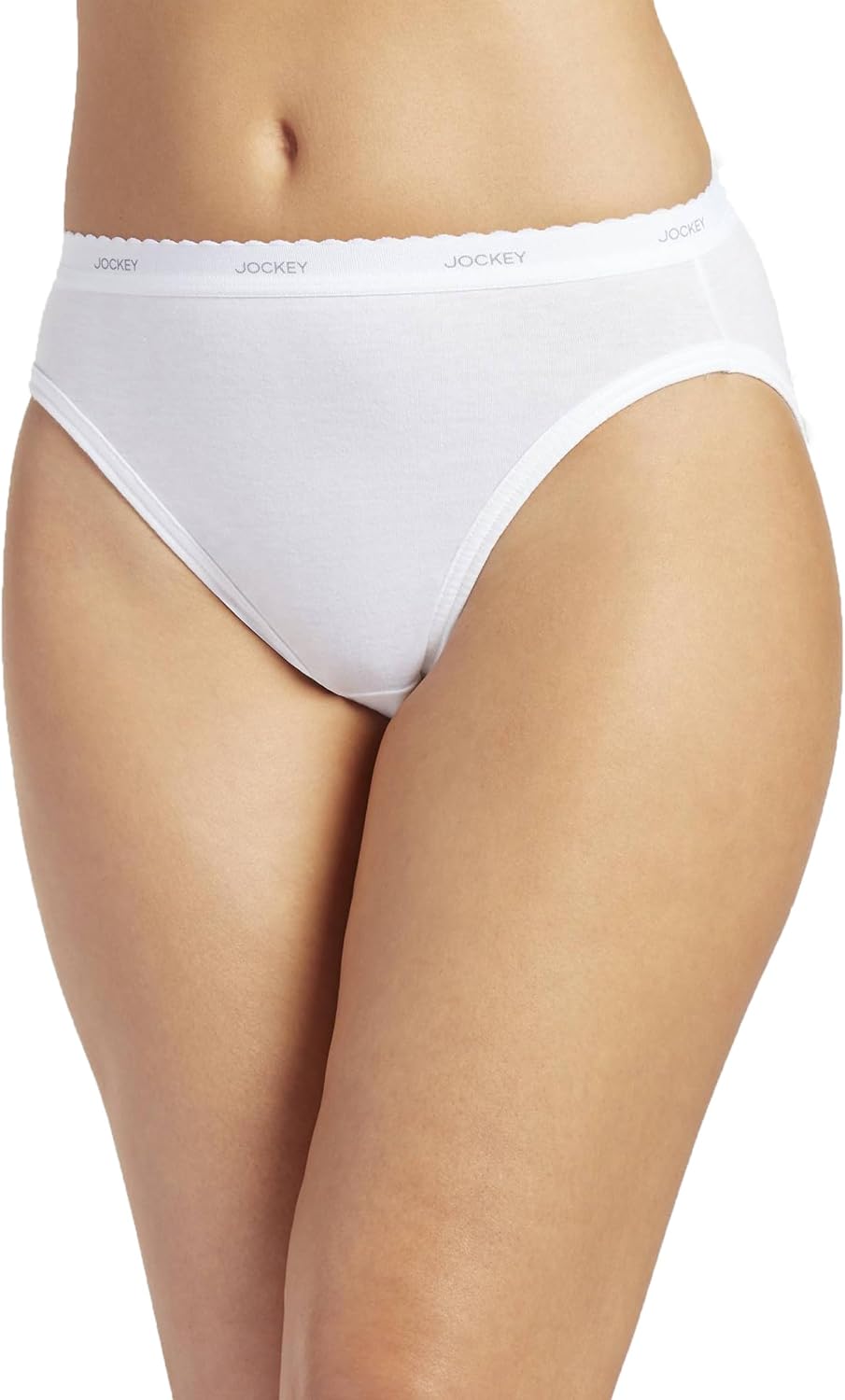 Jockey Women's Underwear 100% Cotton Classic French Cut - 3 Pack