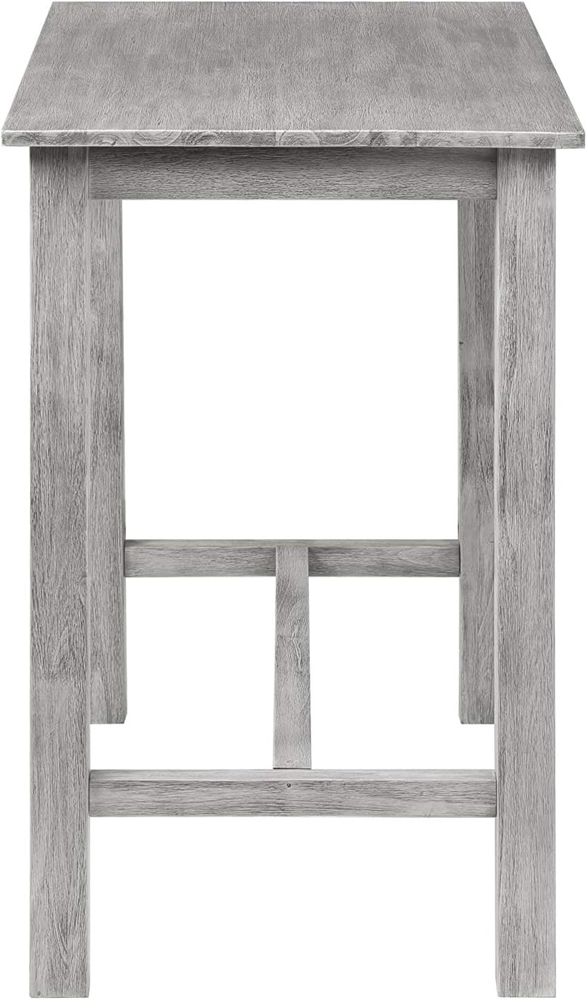 Boraam Sonoma Pub Table - Barnwood Wire-Brush