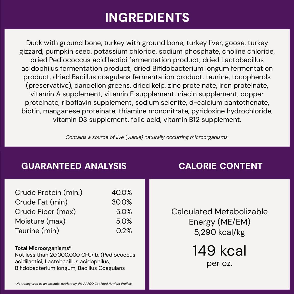 Stella & Chewy's Freeze-Dried Raw Cat Dinner Morsels - Premium Chicken Recipe with 98% Cage-Free Meat & Organs - Natural Grain-Free Cat & Kitten Food - Made in USA - 18 oz