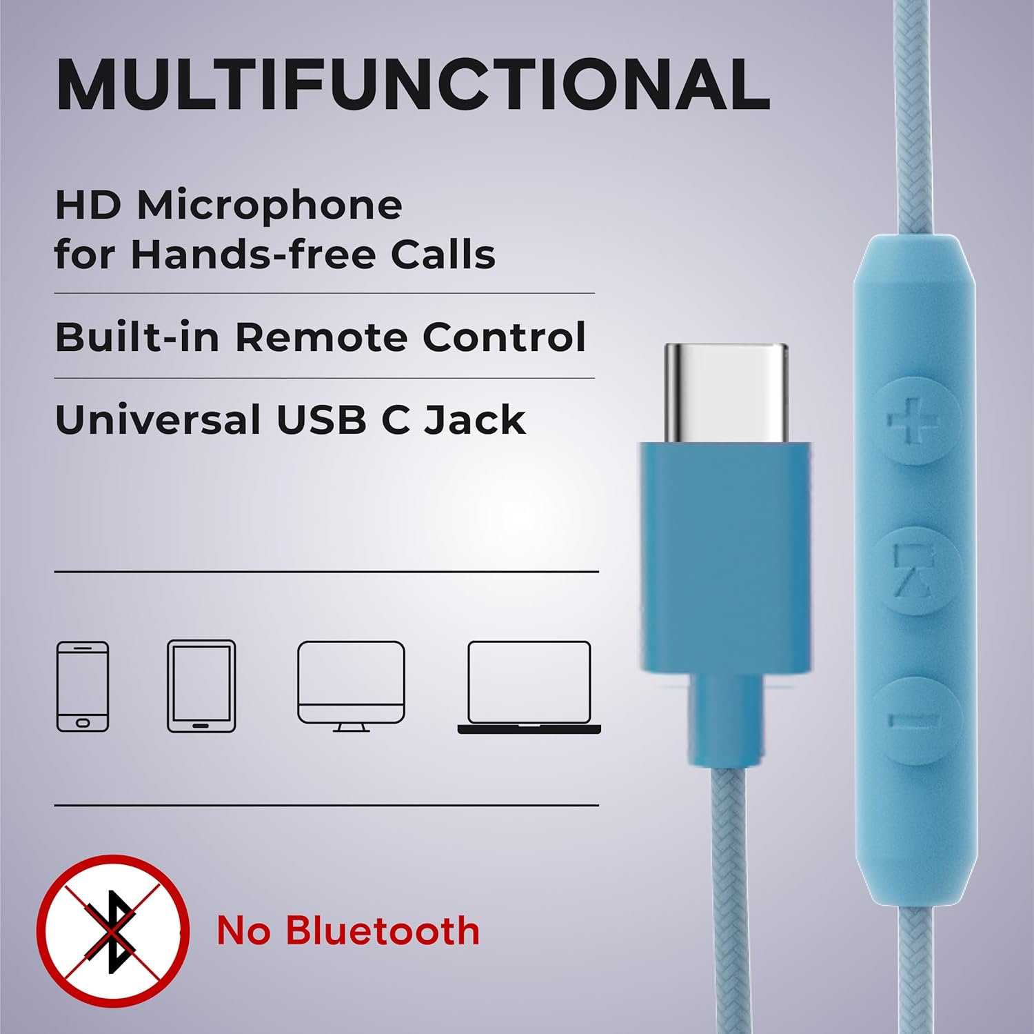 ARTIX Wired Headphones for Classroom & School with Microphone & Volume Control - Adults, Teens & Kids Headphones with Cord