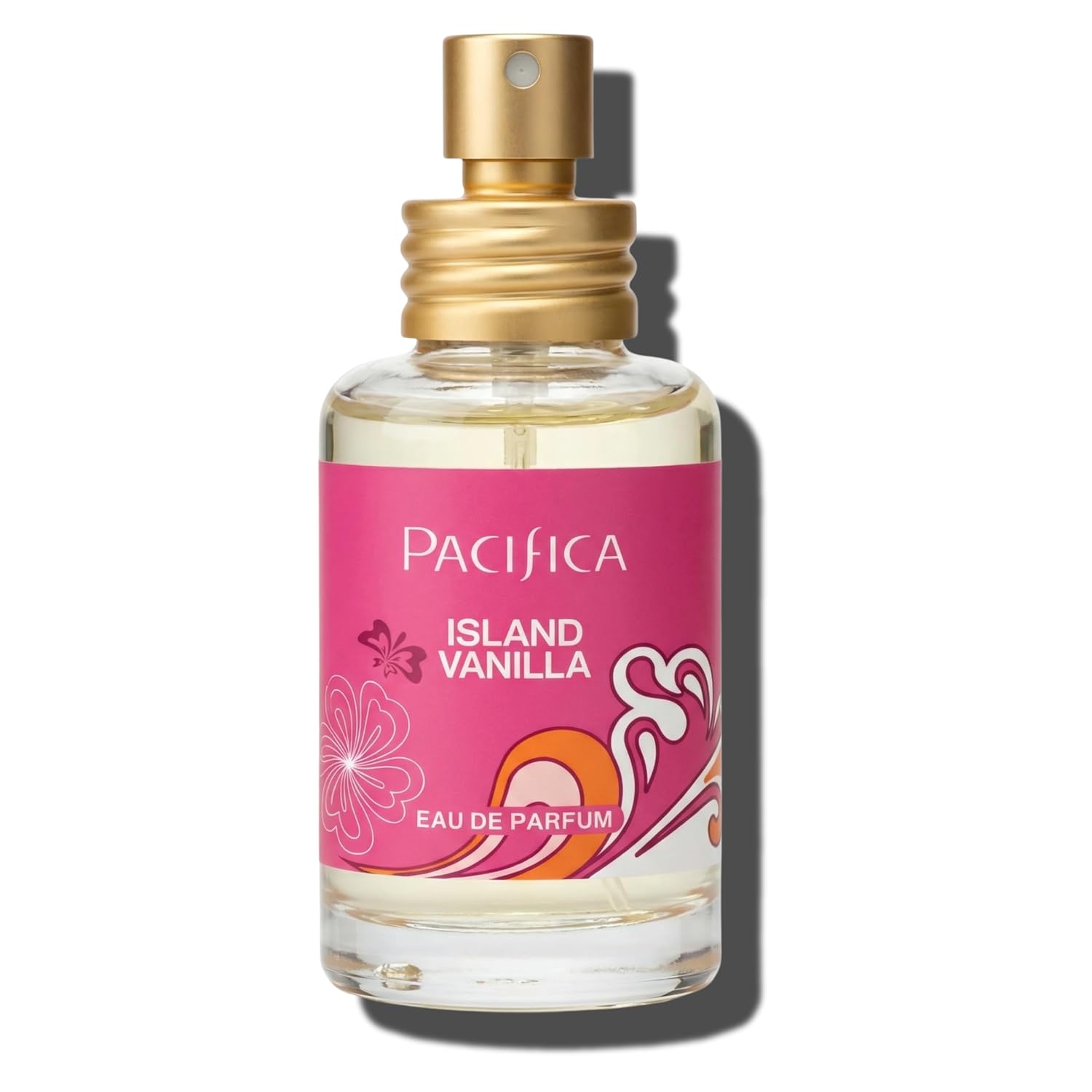 Pacifica Island Vanilla Perfume – Clean Vanilla Fragrance for Women - Warm Tropical Aroma - Long-Lasting Clean Beauty Non Toxic Scent