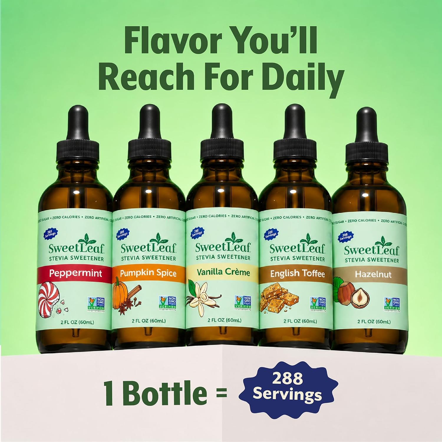 SweetLeaf Stevia Drops Liquid Sweetener, Cinnamon - 2 Fl Oz, Pack of 1 | Sweet Drops, Organic Stevia Leaf Extract, Zero Calorie, No Erythritol, Sugar Substitute, With Dropper