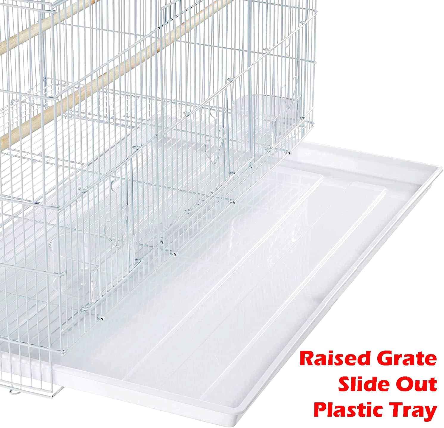 Divider Breeding Cage Aviary Bird Finch Parakeet Finch Flight Cage 24" x 16" x 16"