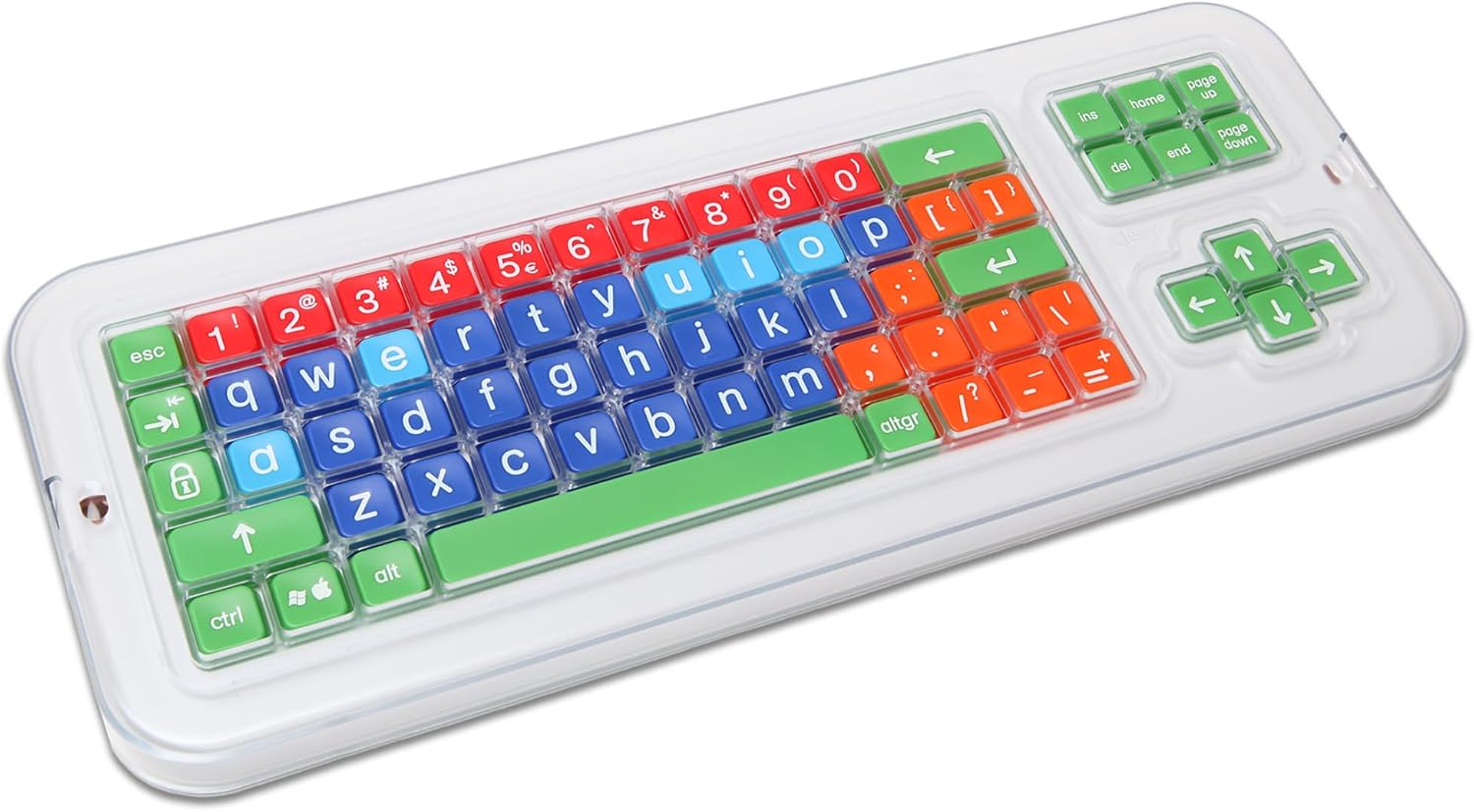 Clevy Keyguard for People with Temporary or Permanent Motor Skill Difficulties. Compatible with All Clevy Keyboards