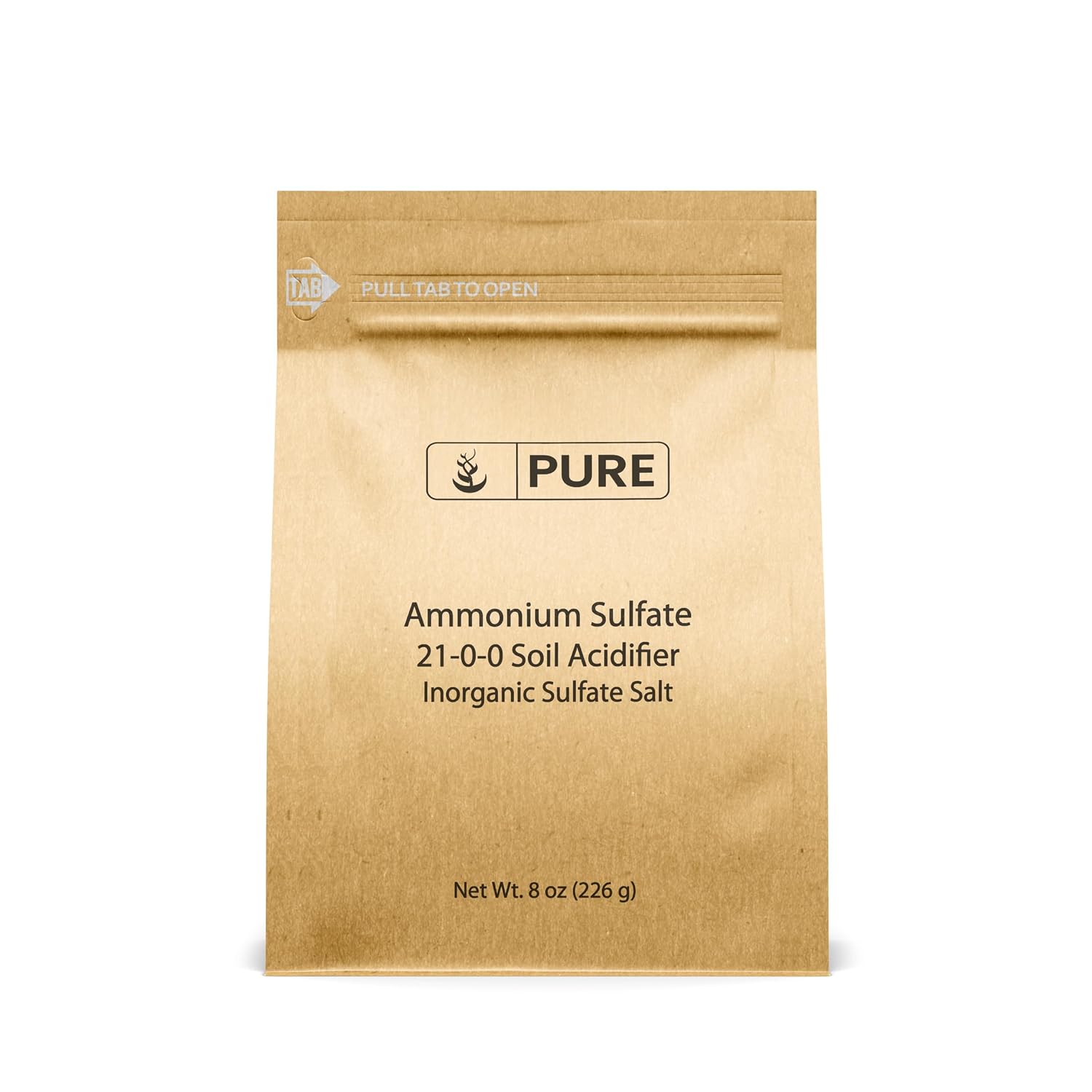 Pure Original Ingredients Ammonium Sulfate (8 oz) Soil Acidifier, Inorganic Sulfate Salt