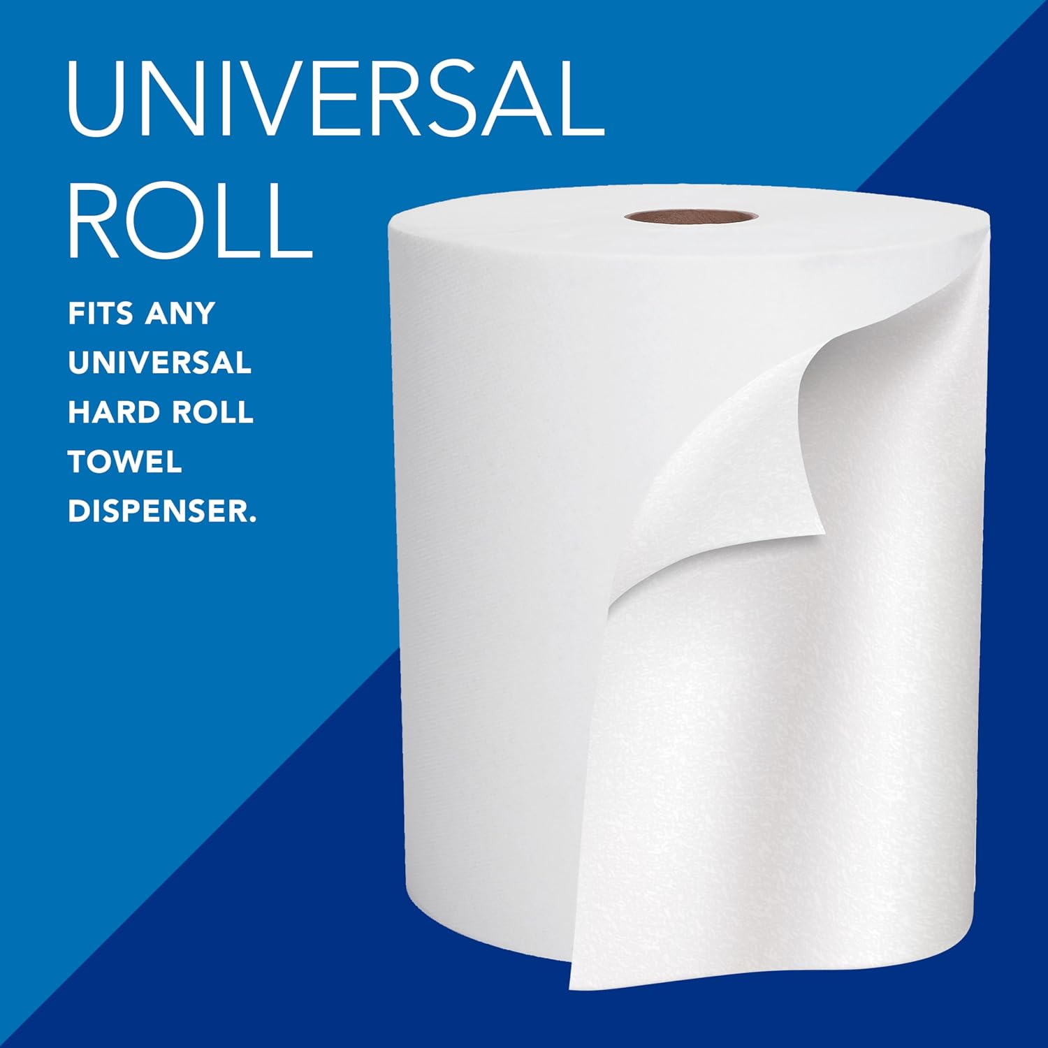 Scott Professional Hard Roll Paper Towels, Bulk, 6 Rolls x 950' (02001) | Purple Core, High-Capacity, Elevated Design, Absorbency Pockets, White, Plus Tier, Compatible with Scott Essential Dispensers