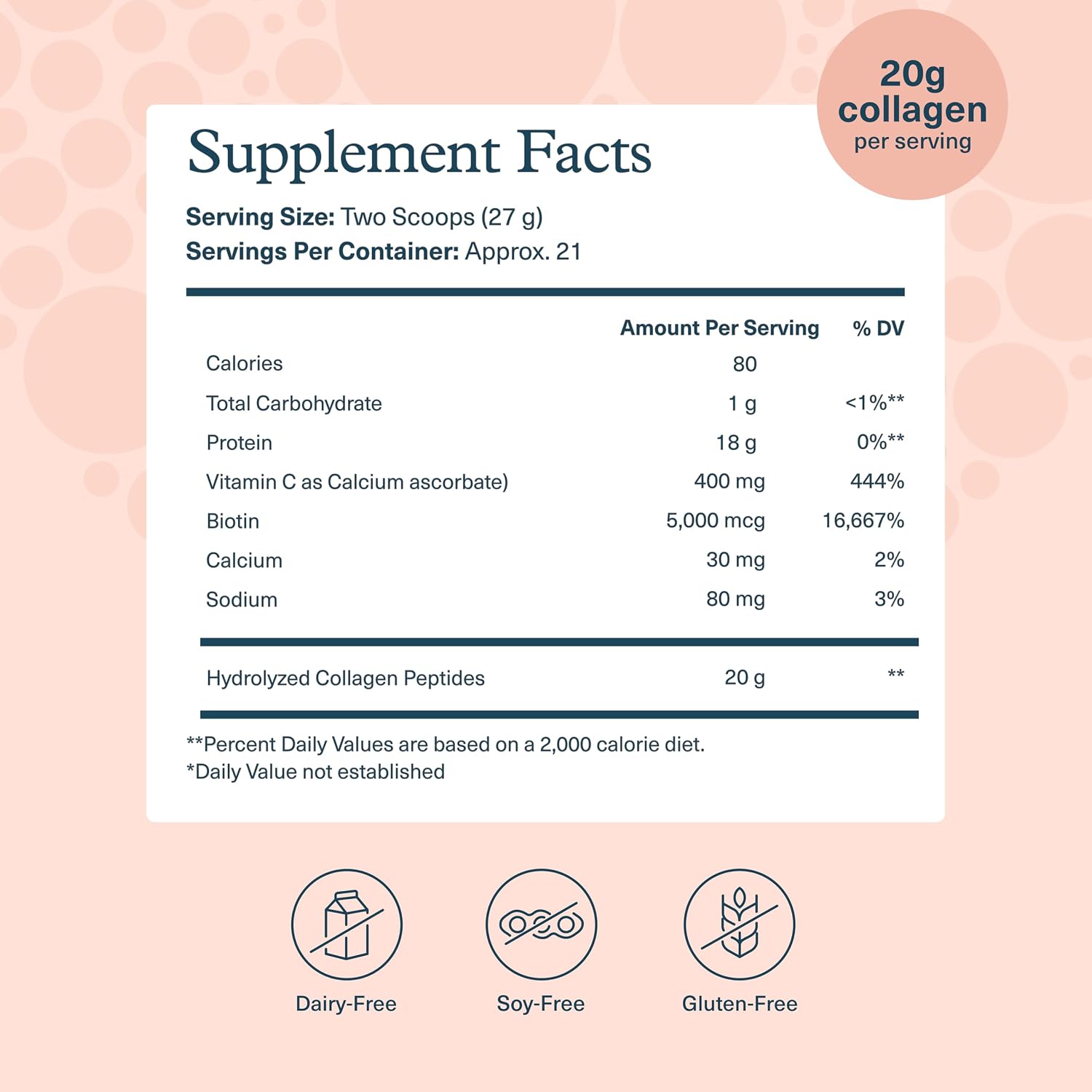 Youtheory Collagen Powder, 20g, Unflavored, 10 oz, 12-Day Supply