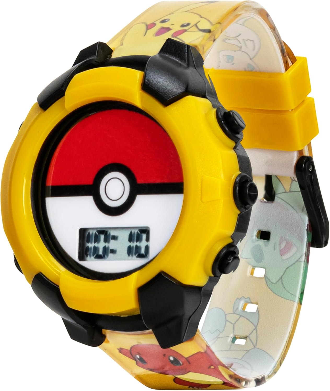 Accutime Kids Pokemon Digital LCD Quartz Watch for Boys, Girls, and Adults All Ages