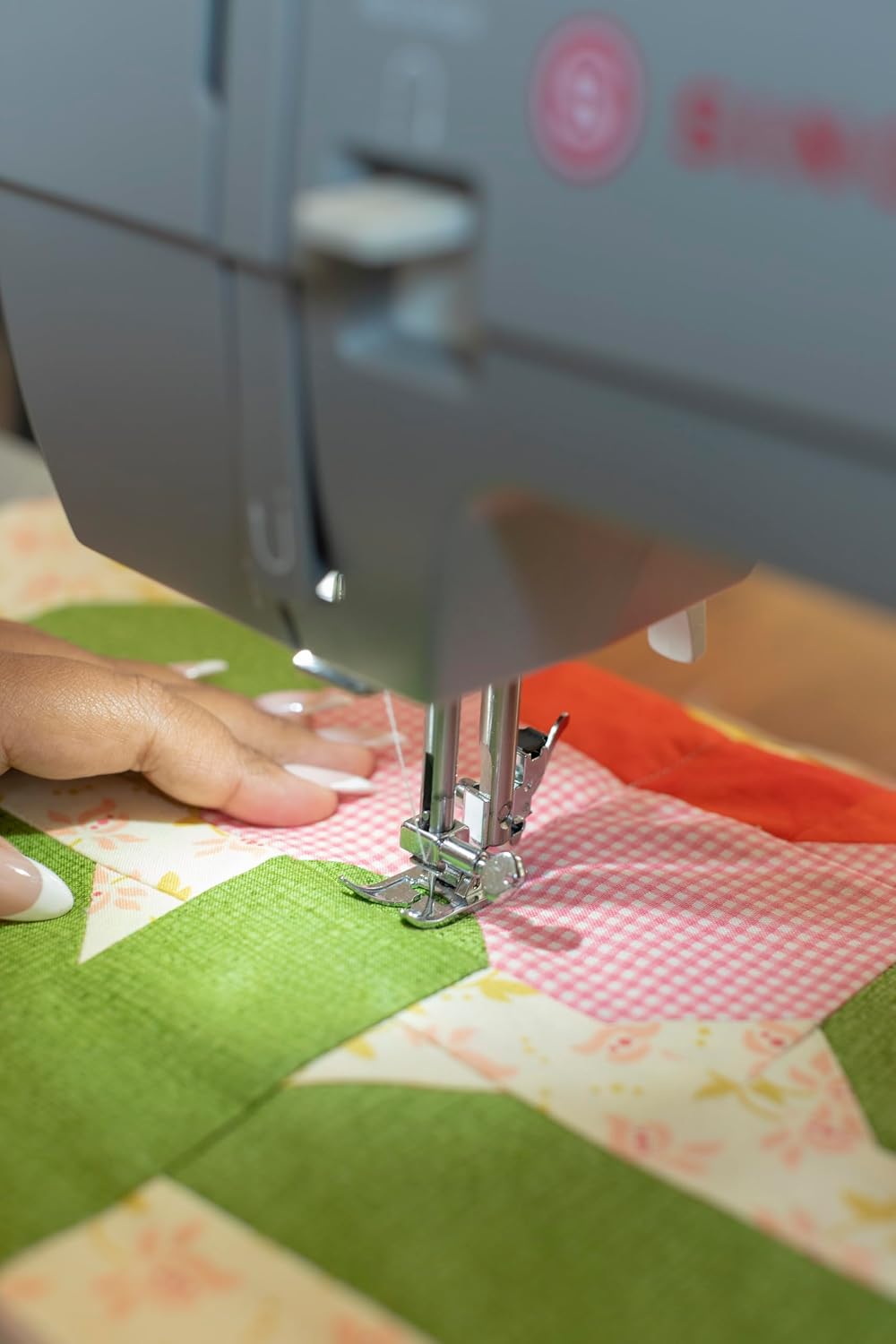 SINGER® Heavy Duty 4452 (Grey) High Speed Sewing Machine + Accessories | 32 Built-In Stitches Deliver 110 Stitch Applications | 50% More Power for Thick Fabrics, 1100 Stitches/Min, 1-Step Buttonhole | Accessories, 32 Built-In Stitches Deliver 110 Stitch…