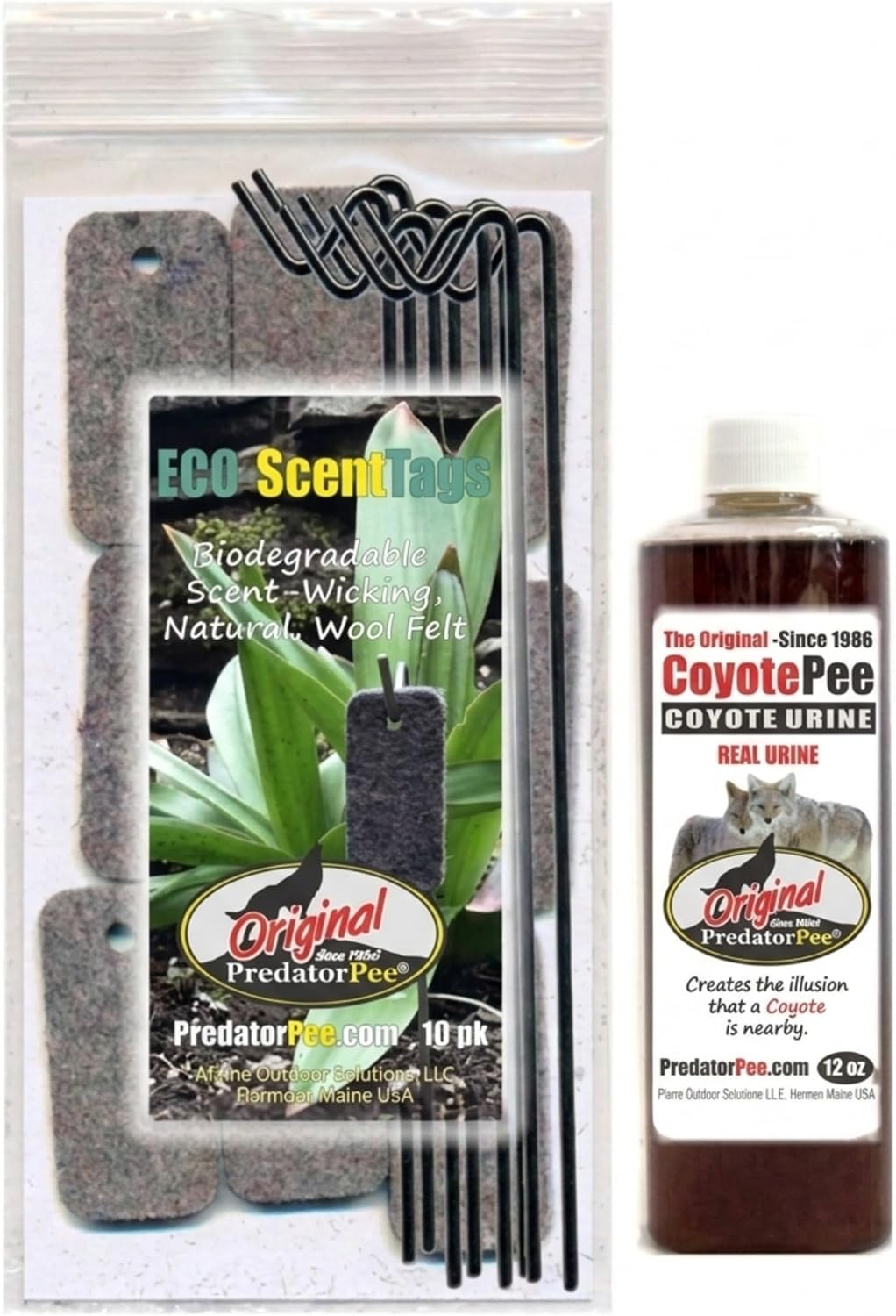 PredatorPee 100% Coyote Urine Natural Predator Scent Made in USA