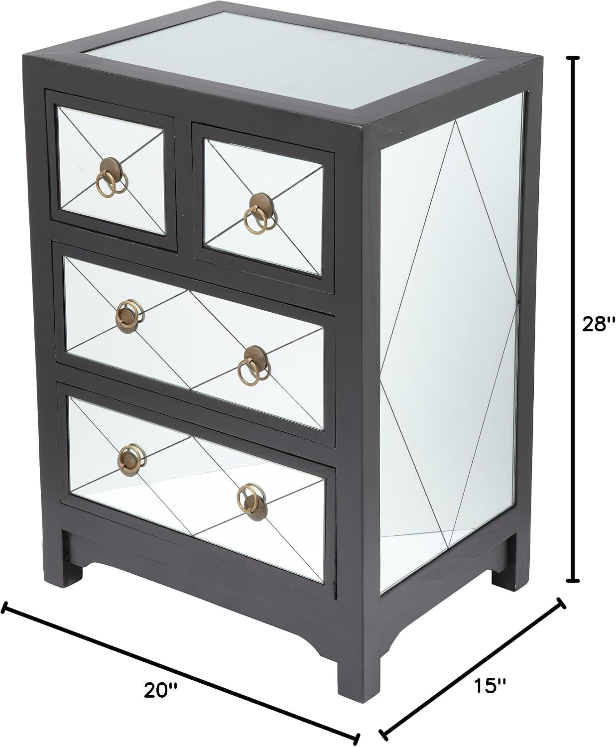 Mirror Chest, Black