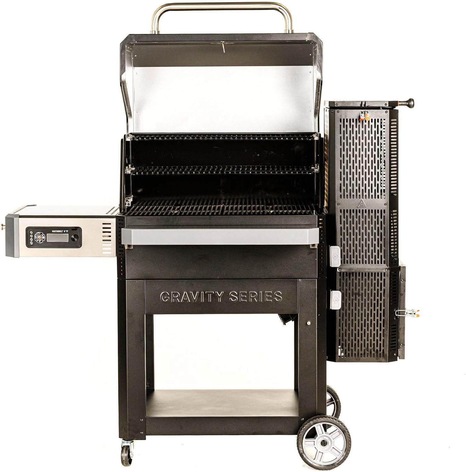 Masterbuilt® Gravity Series® 1050 Smoker Grill - Digital Charcoal Combo Grill with Free App, 1,050 Cooking Square Inches in Black, Model MB20041220
