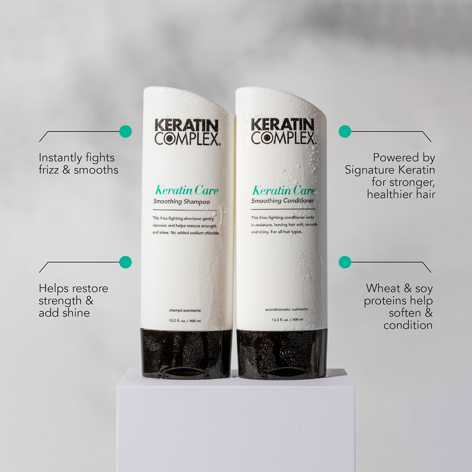 Keratin Complex - Keratin Care Smoothing Shampoo - 13.5 fl oz