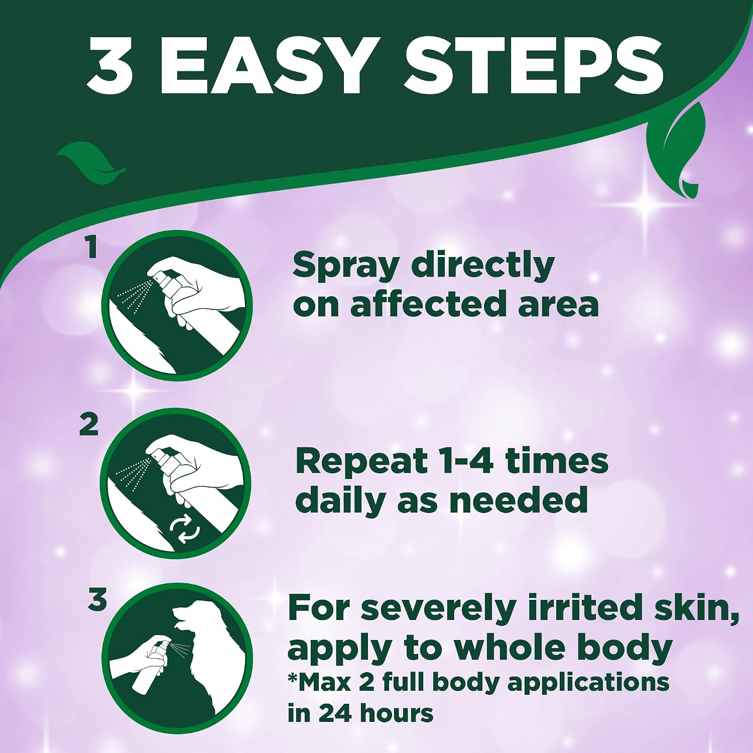 Vet's Best Allergy Itch Relief Spray for Dogs, Dry Skin Relief, 8 oz | Helps Relieve Dry, Itchy Skin, Reduces Licking & Scratching
