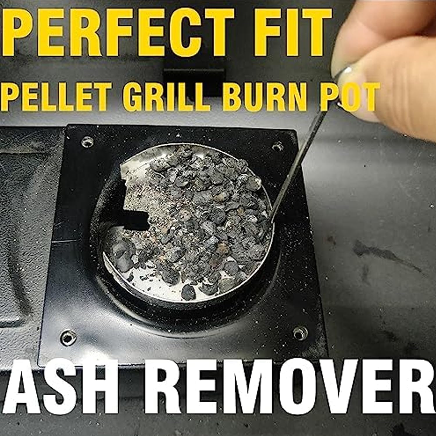 Pellet Grill Burn Pot & Igniter Kit, 200W/120V Heating Element