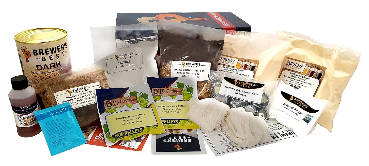 Brewer's Best Beer Ingredient Kit -5 Gallon (Peanut Butter Porter)