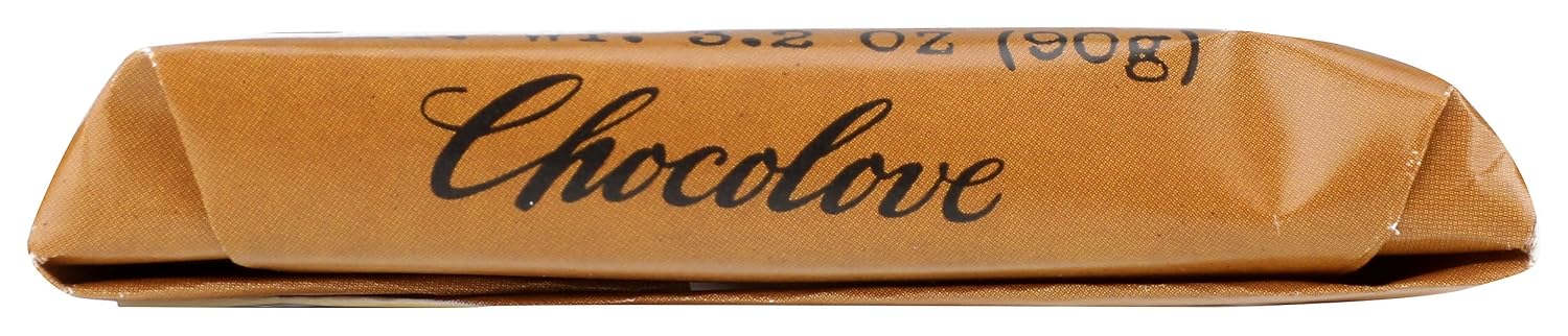 Chocolove Creamy Milk Chocolate Bars | 33% Cocoa | Crafted with Silky Premium Chocolate | Non-GMO, & Gluten-Free, 3.2 oz Bar (12 Pack)